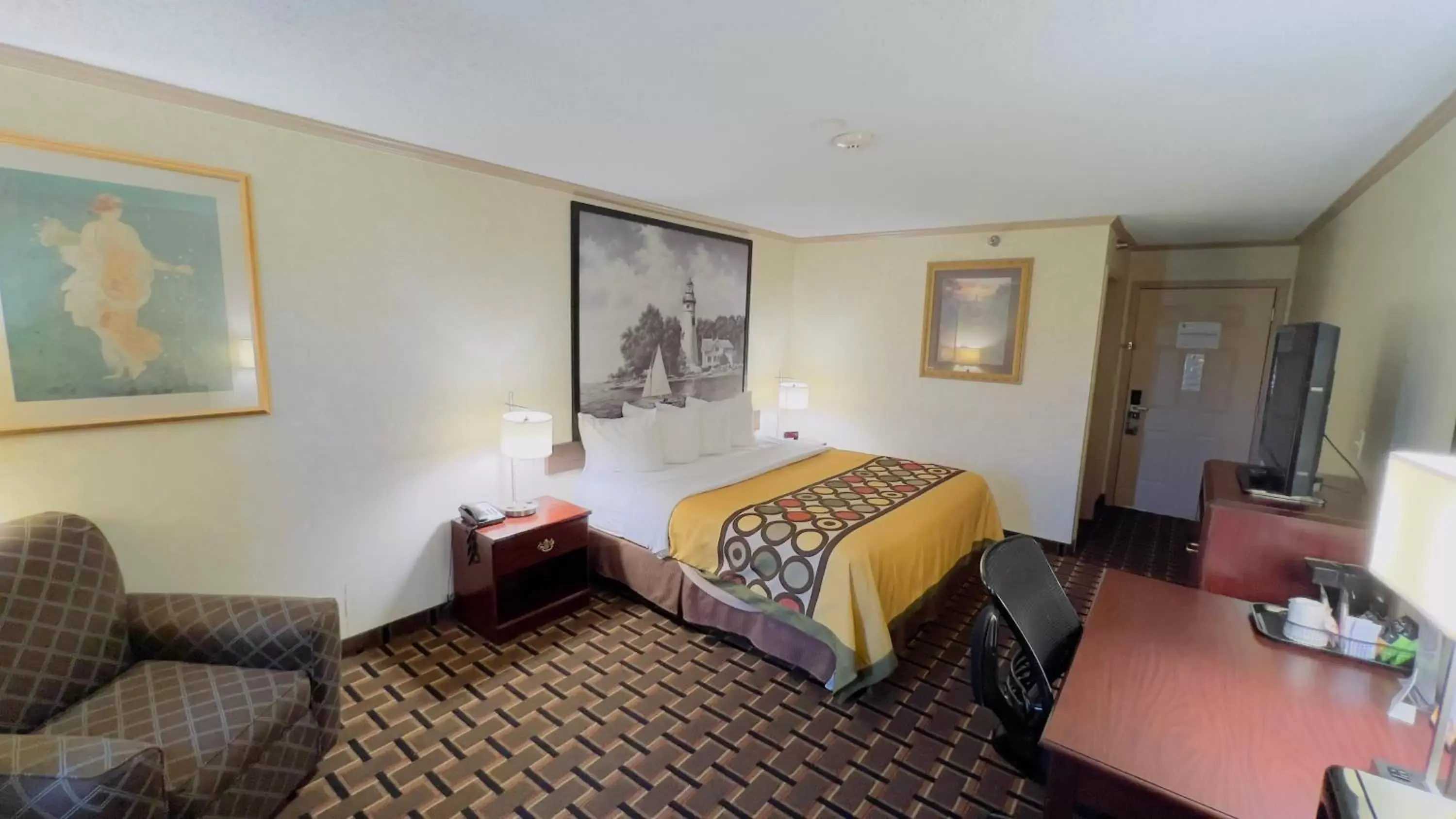 Photo of the whole room in Super 8 by Wyndham Maumee Perrysburg Toledo Area