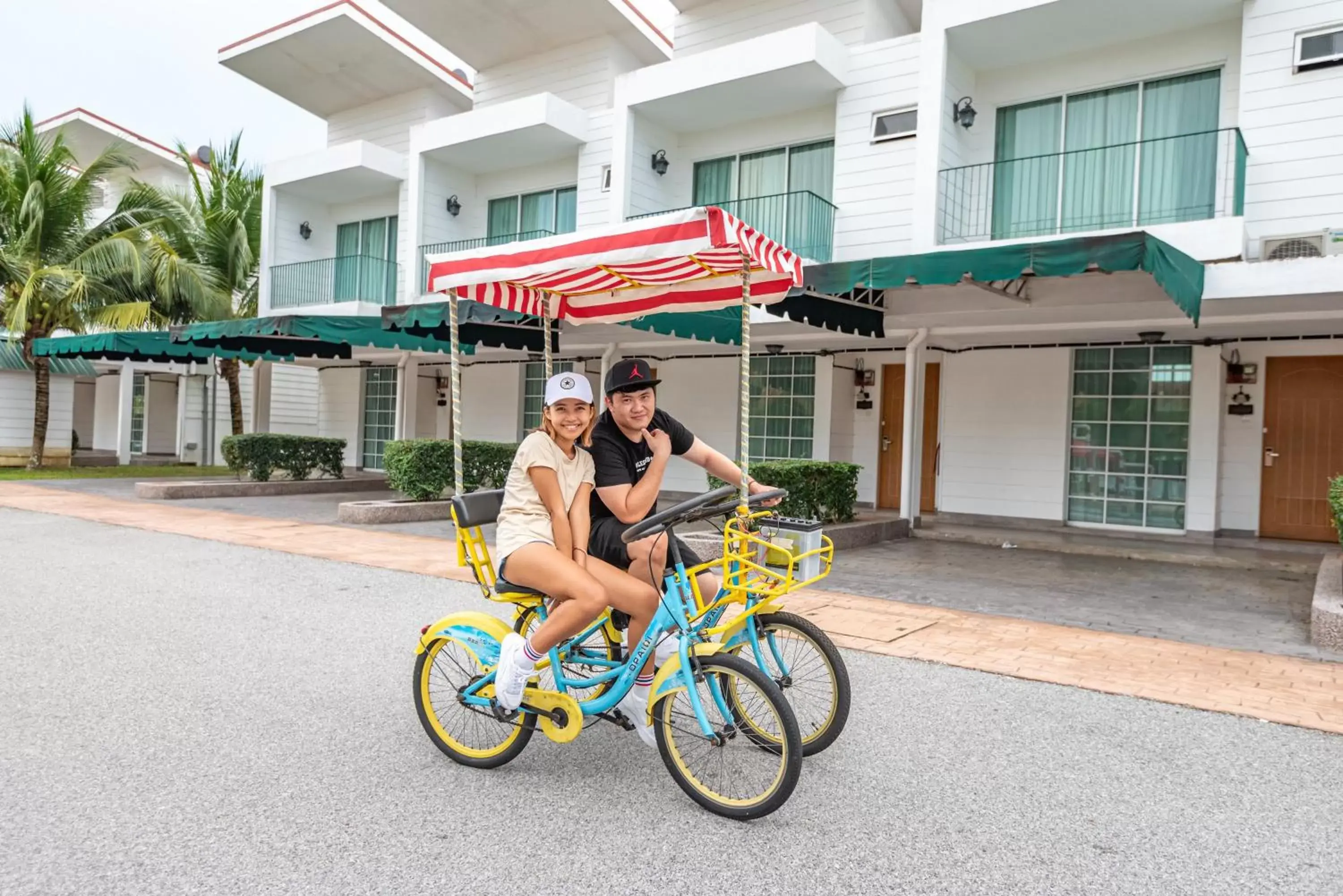 Cycling in Tasik Villa International Resort