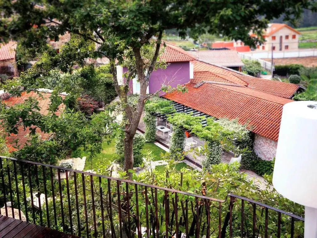 Garden in Enoturismo Novavila Rias Baixas Wine Design