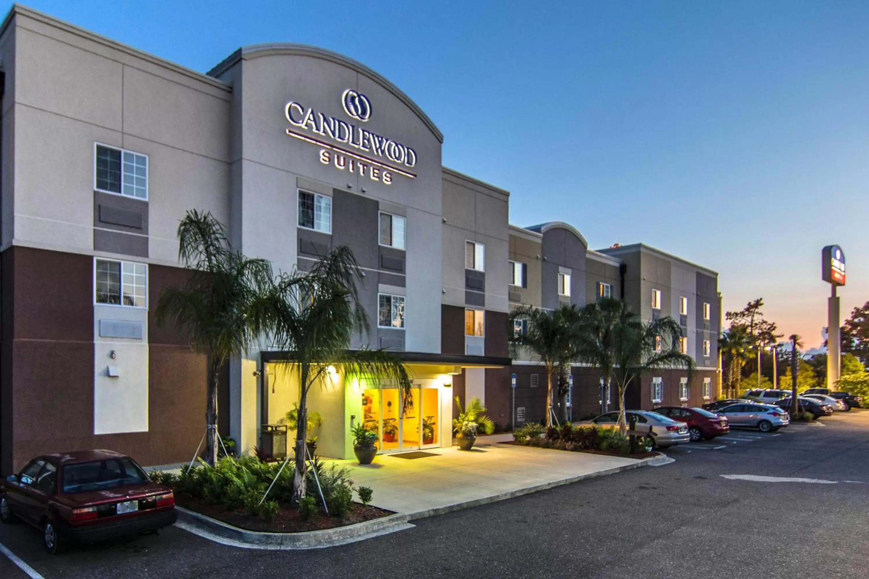 Property Building in Candlewood Suites Jacksonville East Merril Road, an IHG Hotel