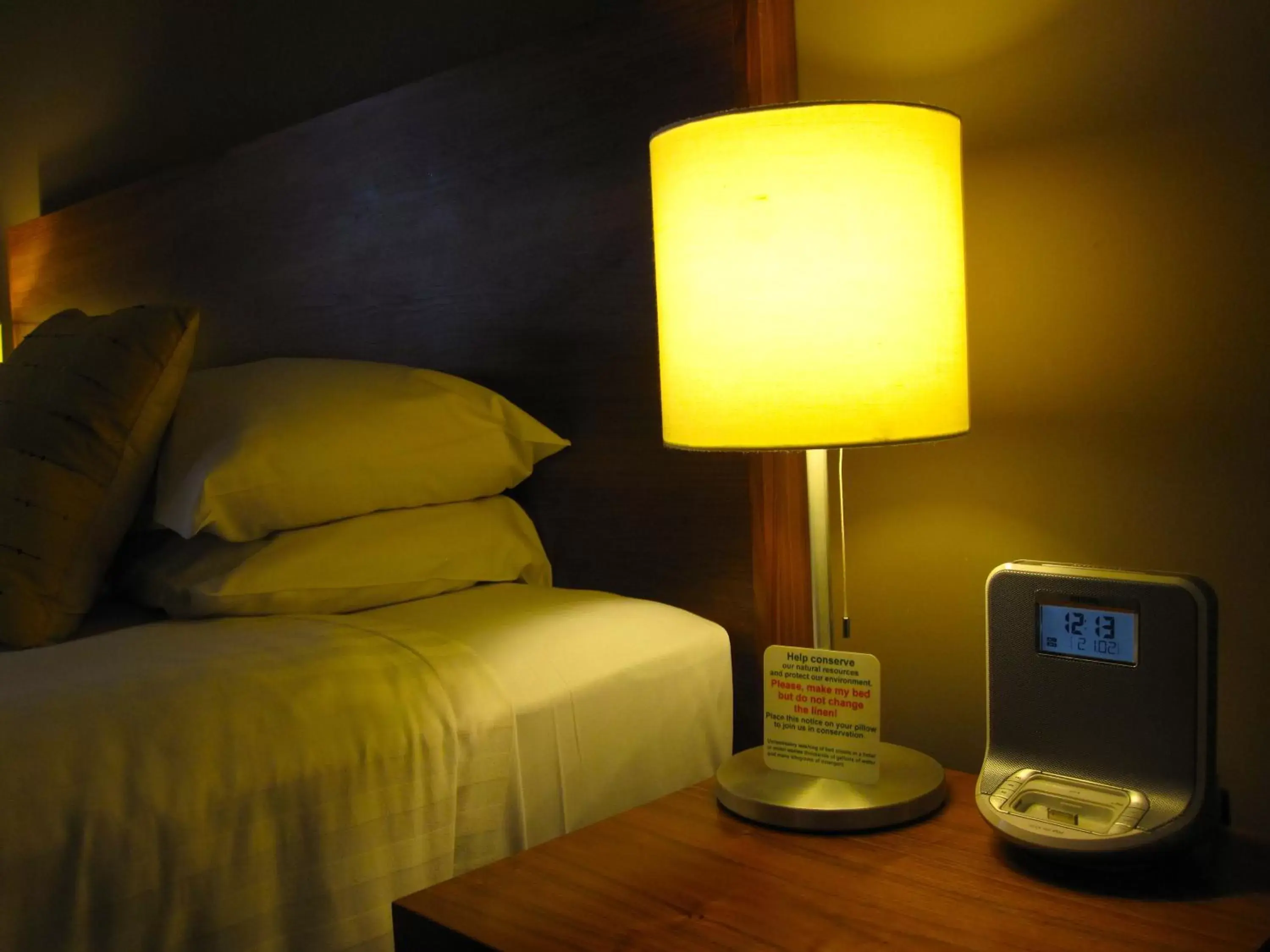 Decorative detail, Bed in Darby Park Serviced Residences