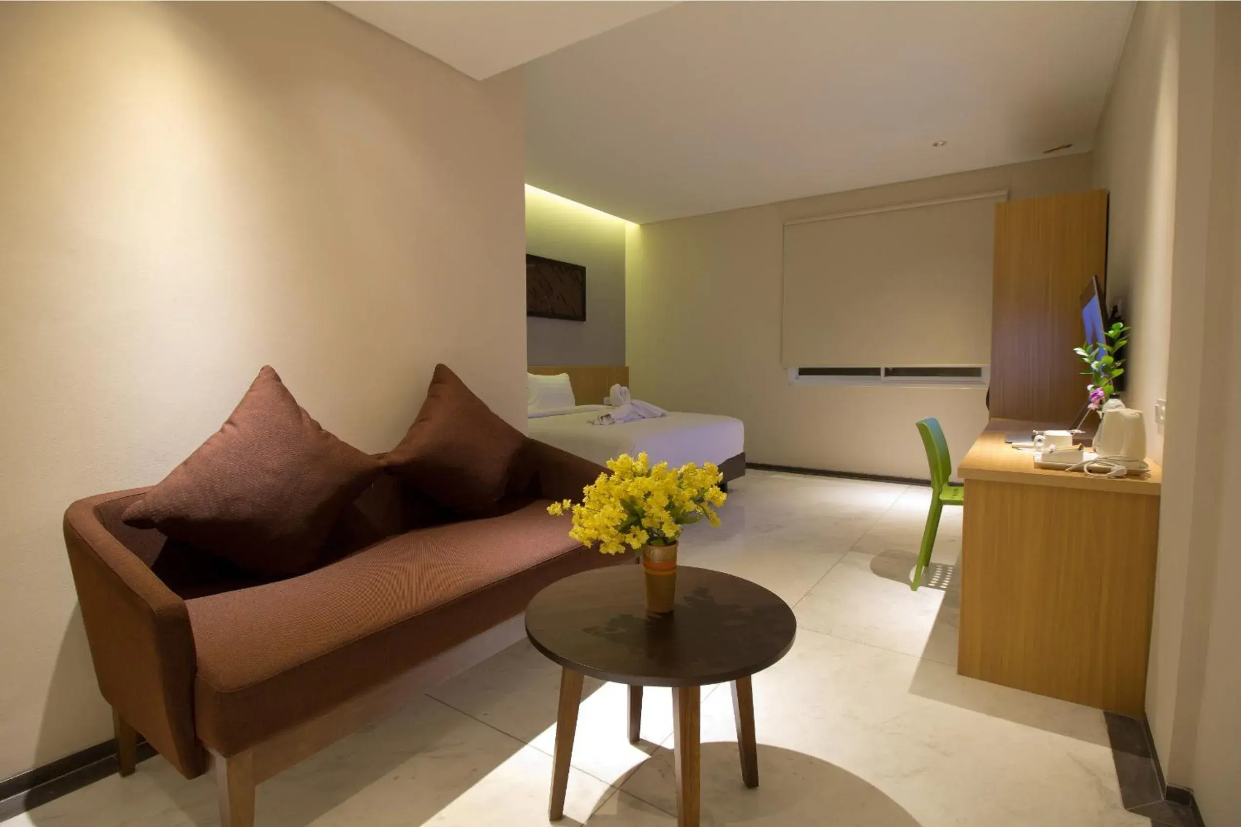 Living room in Vinotel Cirebon Living room in Vinotel Cirebon