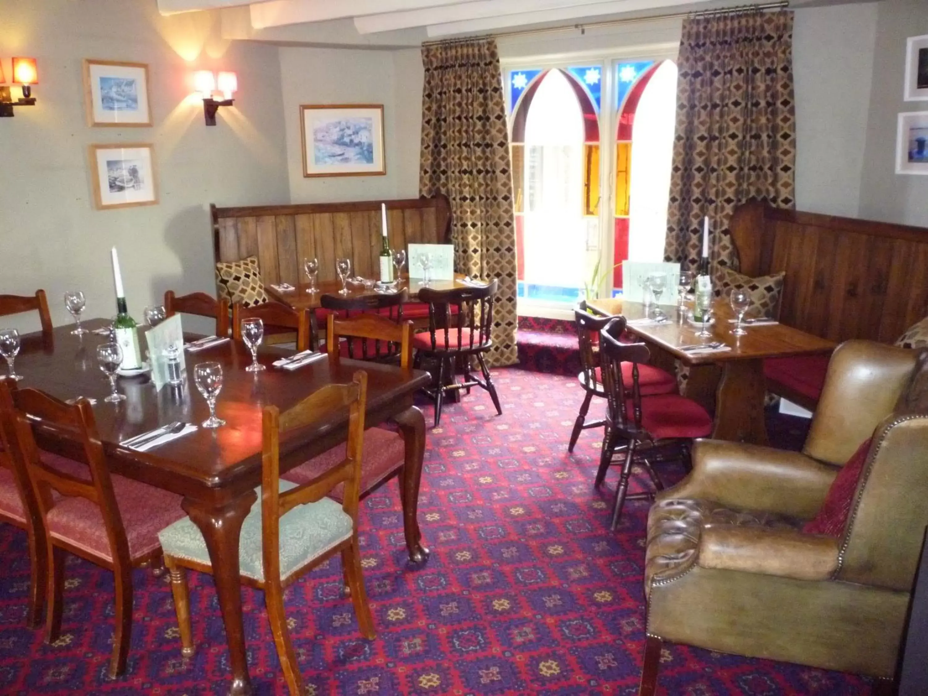 Dining area, Restaurant/Places to Eat in Royal Oak Inn