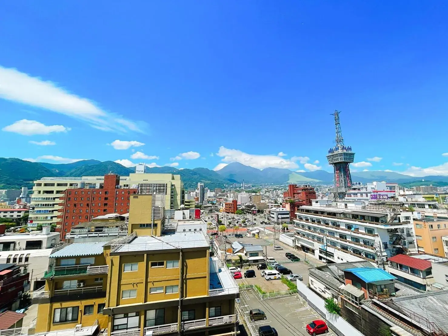 City view in Tenku Yubo Seikaiso