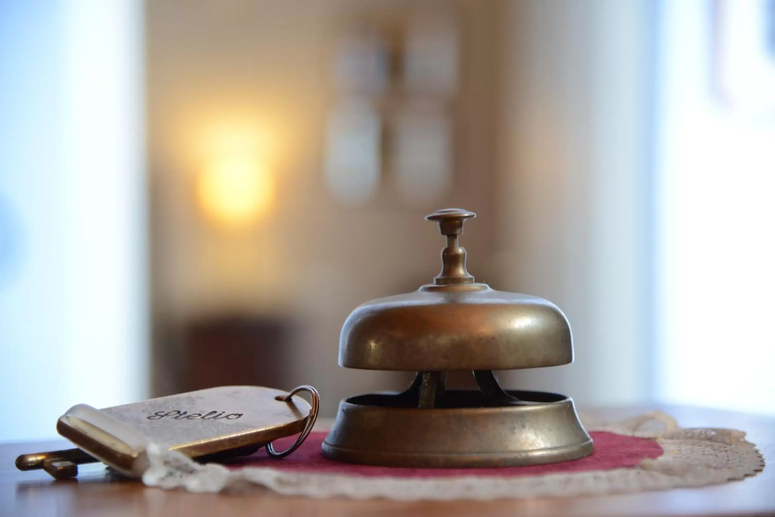 Lobby or reception in B&B La corte di Stelio