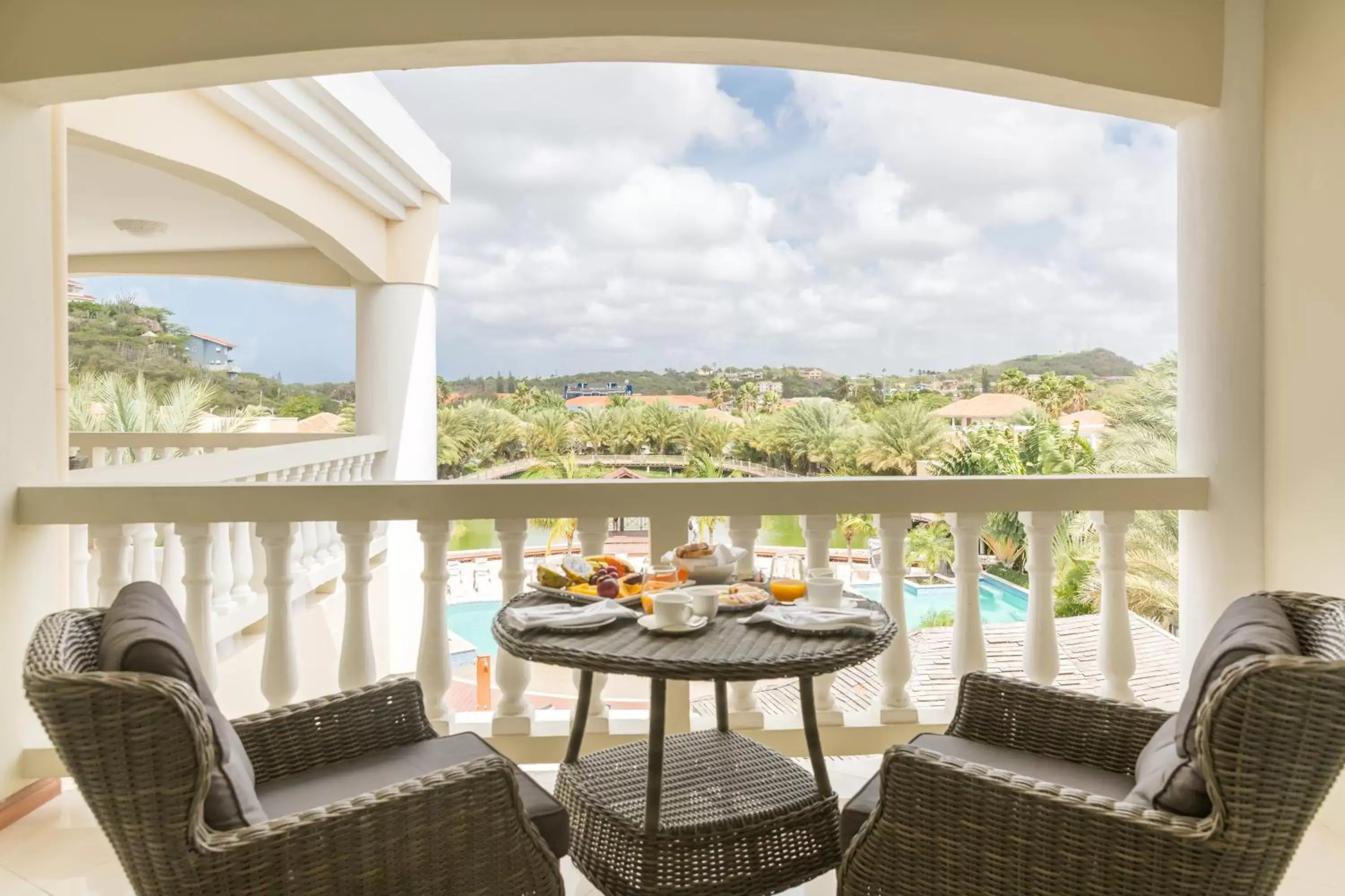 Pool view in Acoya Curacao Resort, Villas & Spa