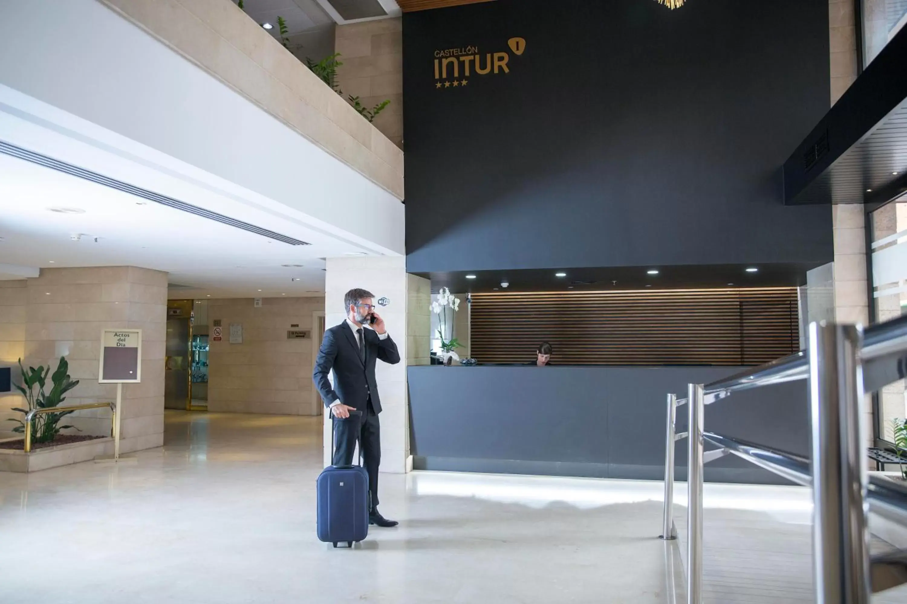 Lobby or reception in Intur Castellon