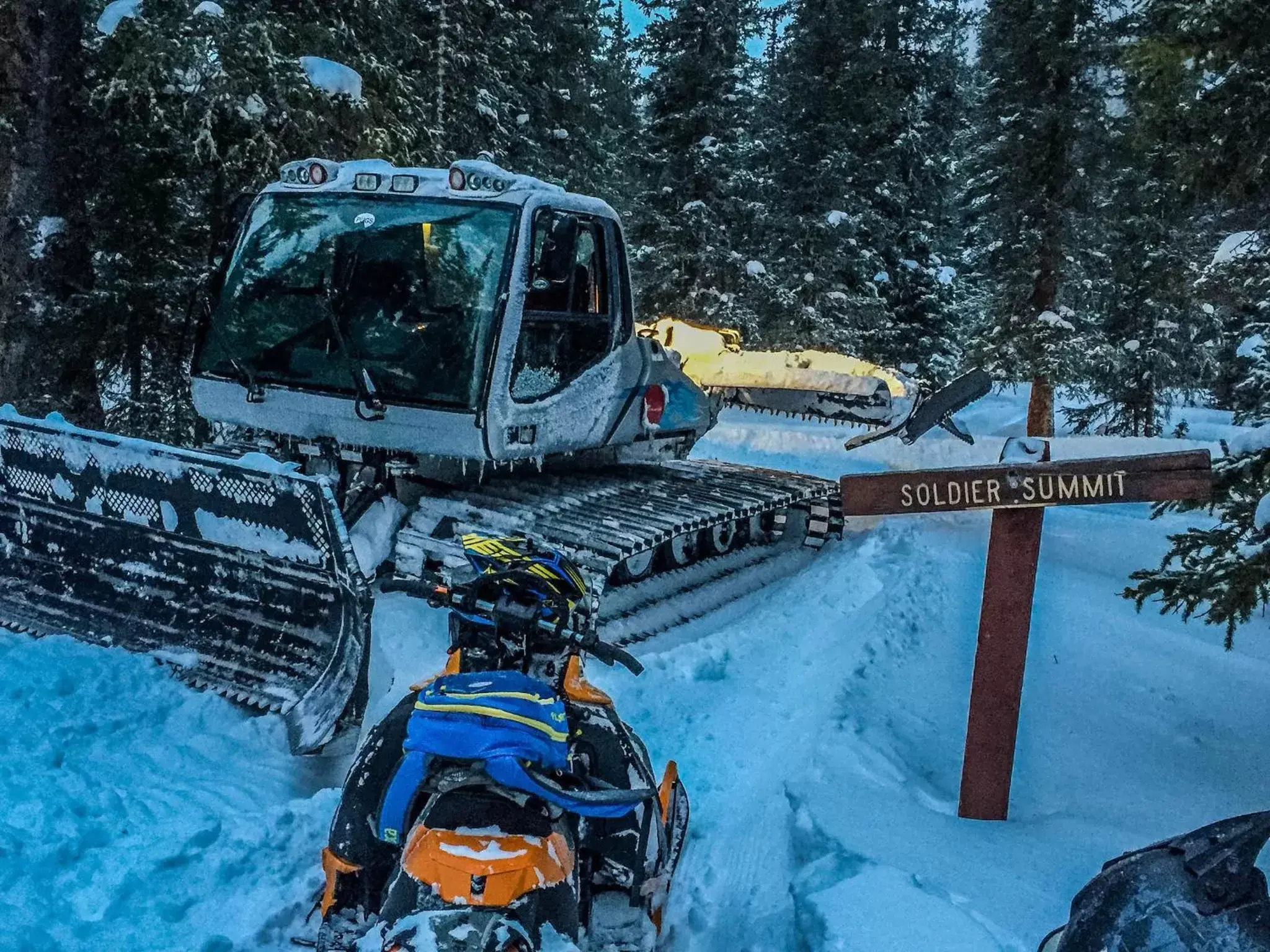 Winter in Arrowhead Mountain Lodge