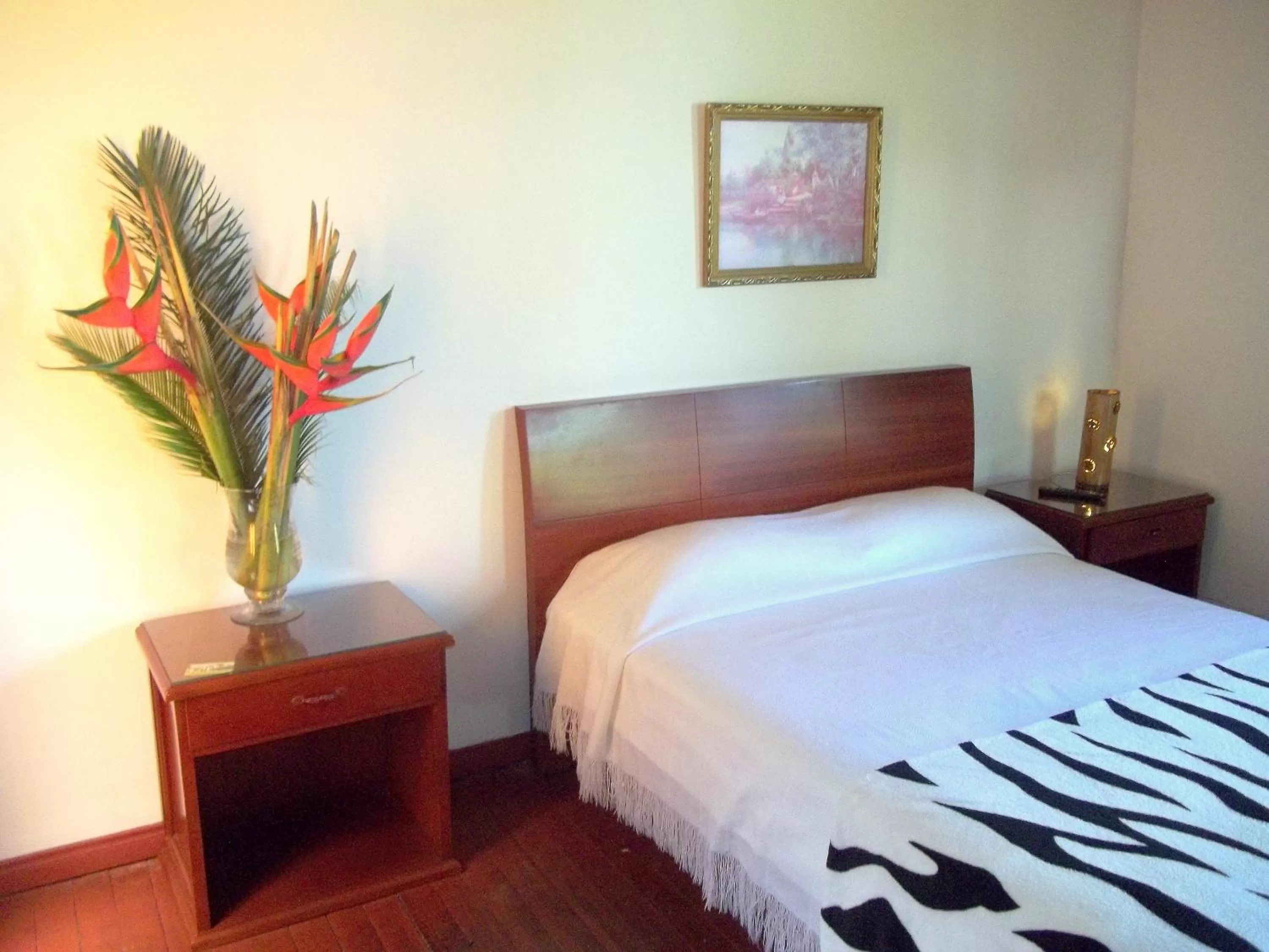 Bed in Cabañas Las Bifloras