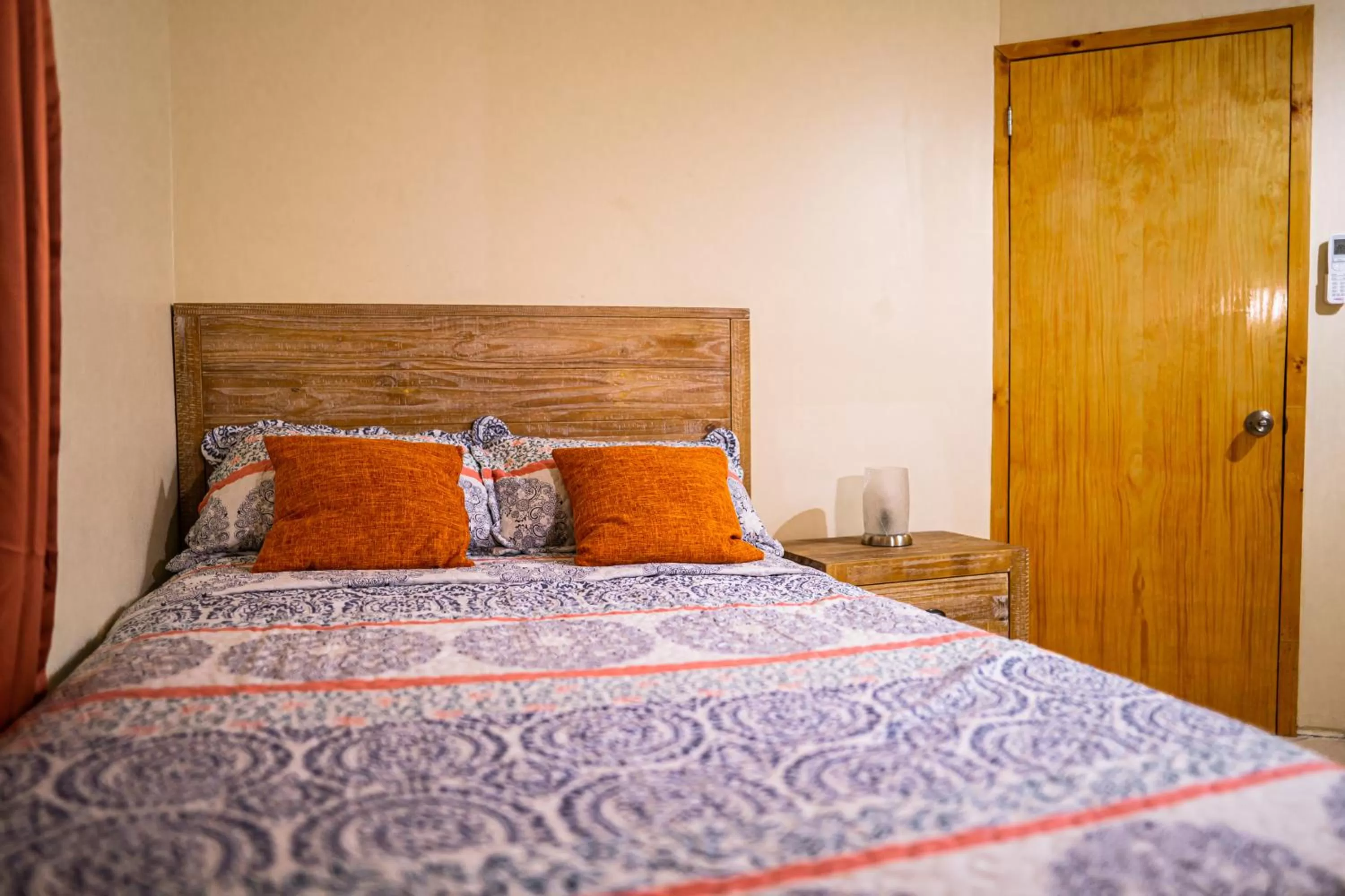 Bed in Connie's Comfort Suites