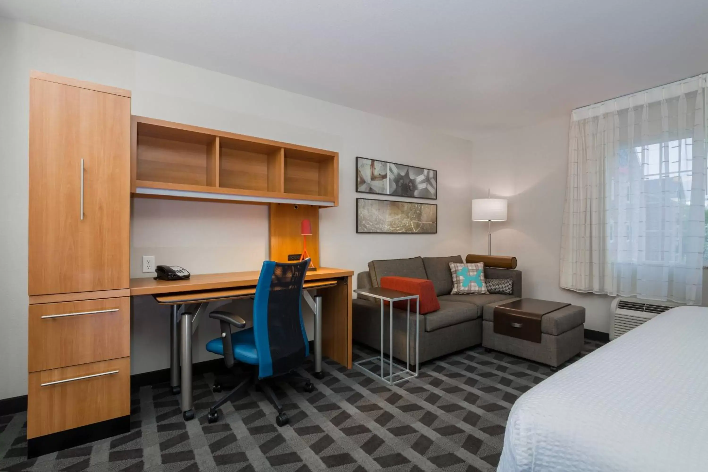 Living room, Seating Area in TownePlace Suites by Marriott Boise Downtown/University