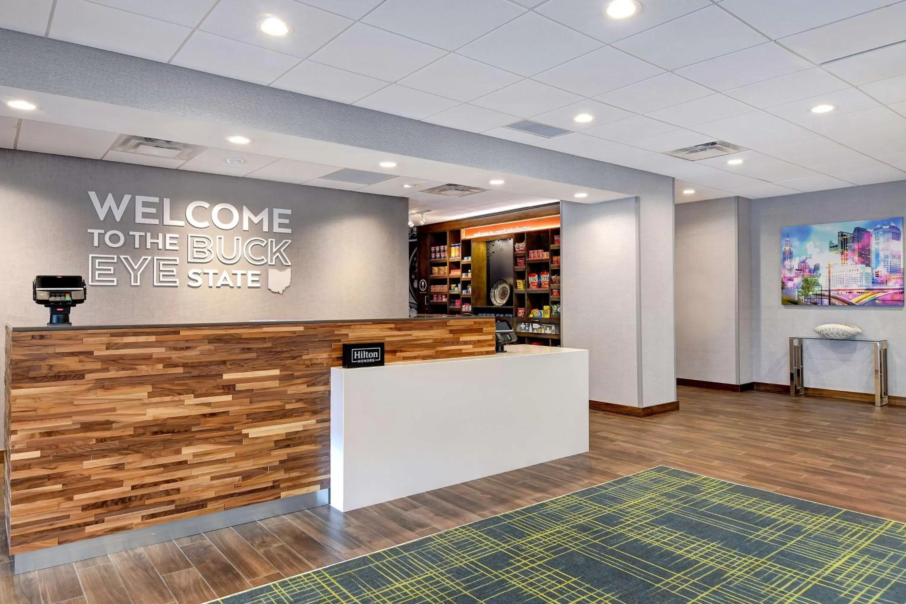 Lobby or reception in Hampton Inn & Suites Canal Winchester Columbus