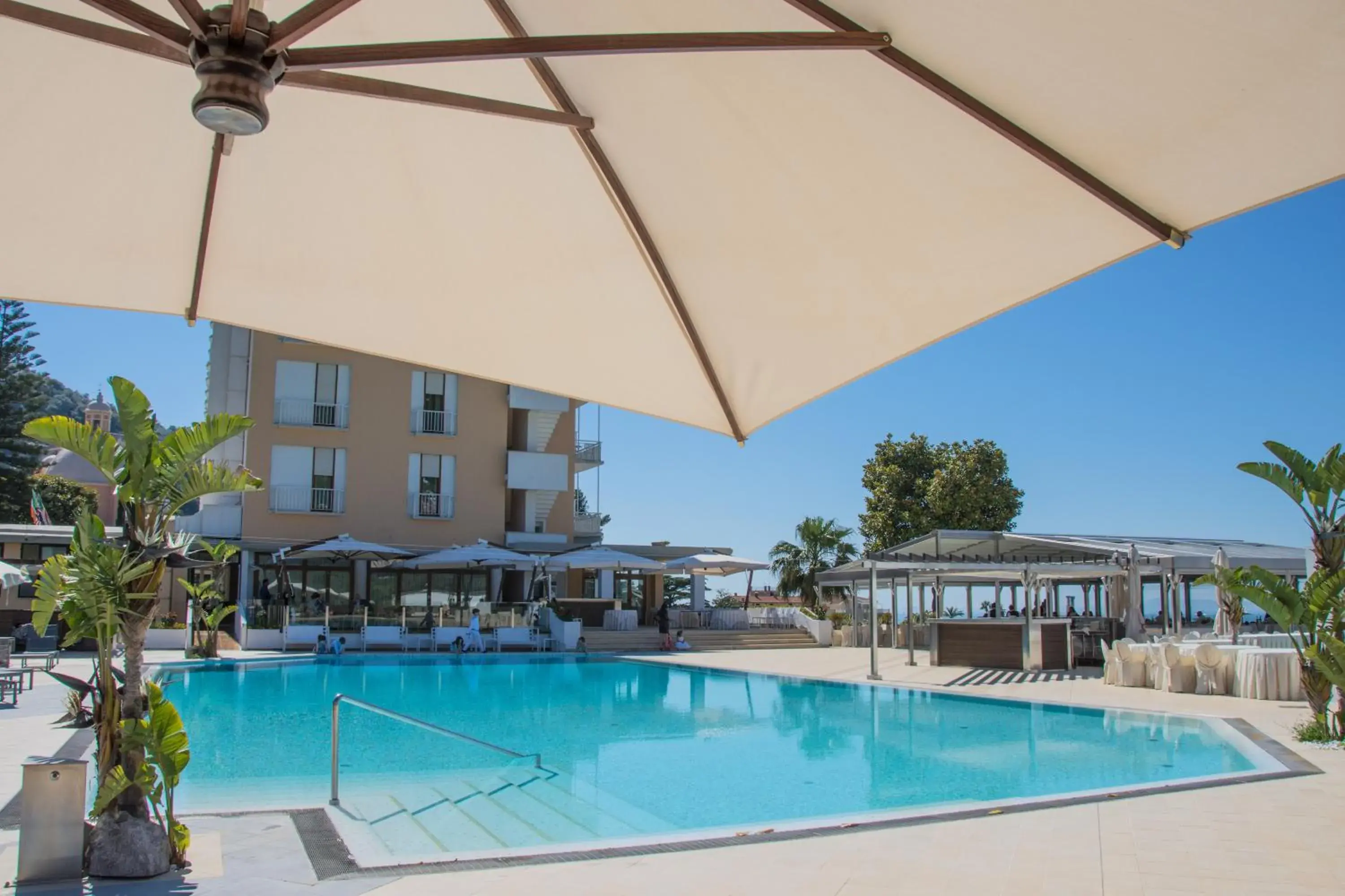 Pool view, Swimming Pool in Grand Hotel Moon Valley