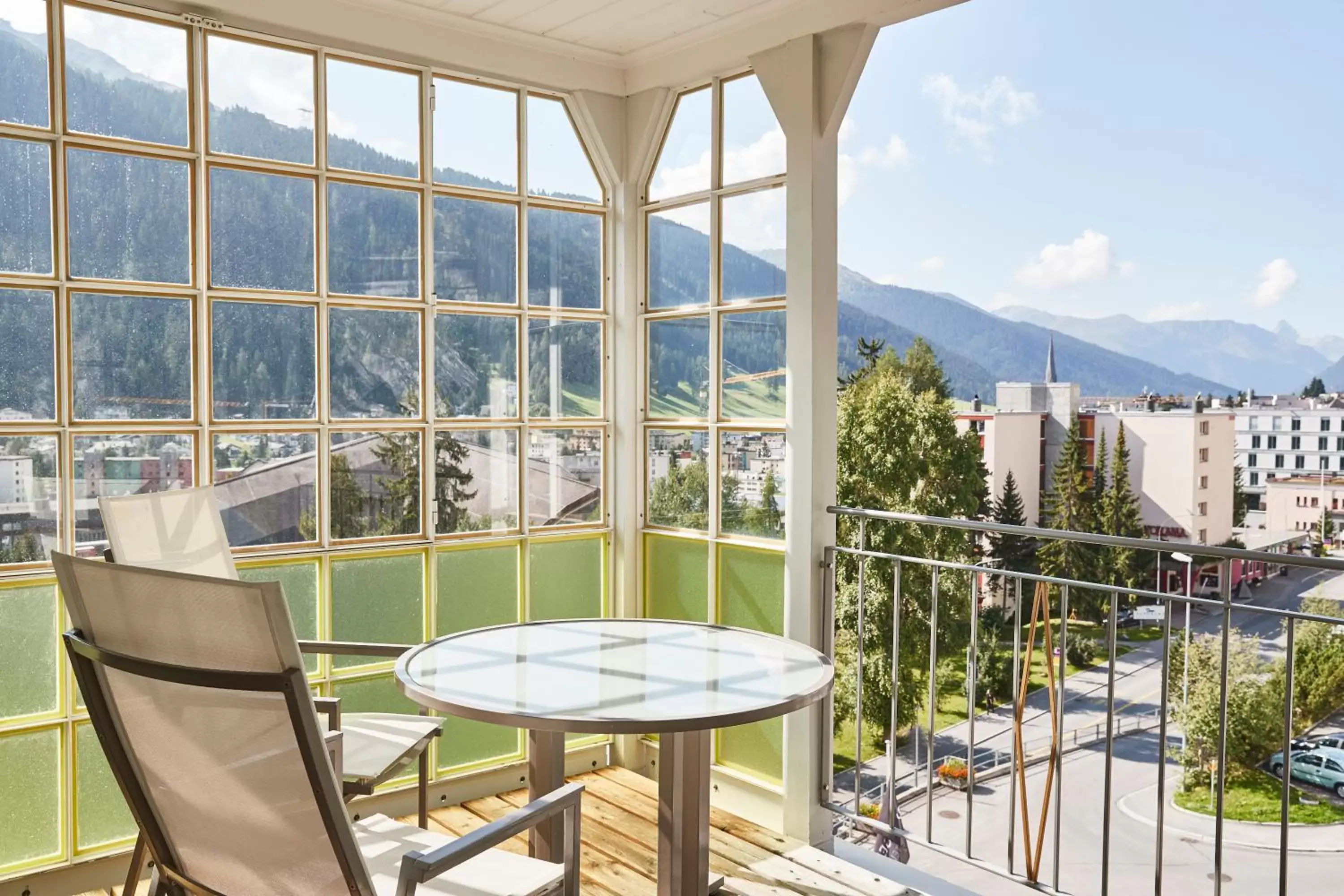 Balcony/Terrace in Steigenberger Icon Grandhotel Belvédère