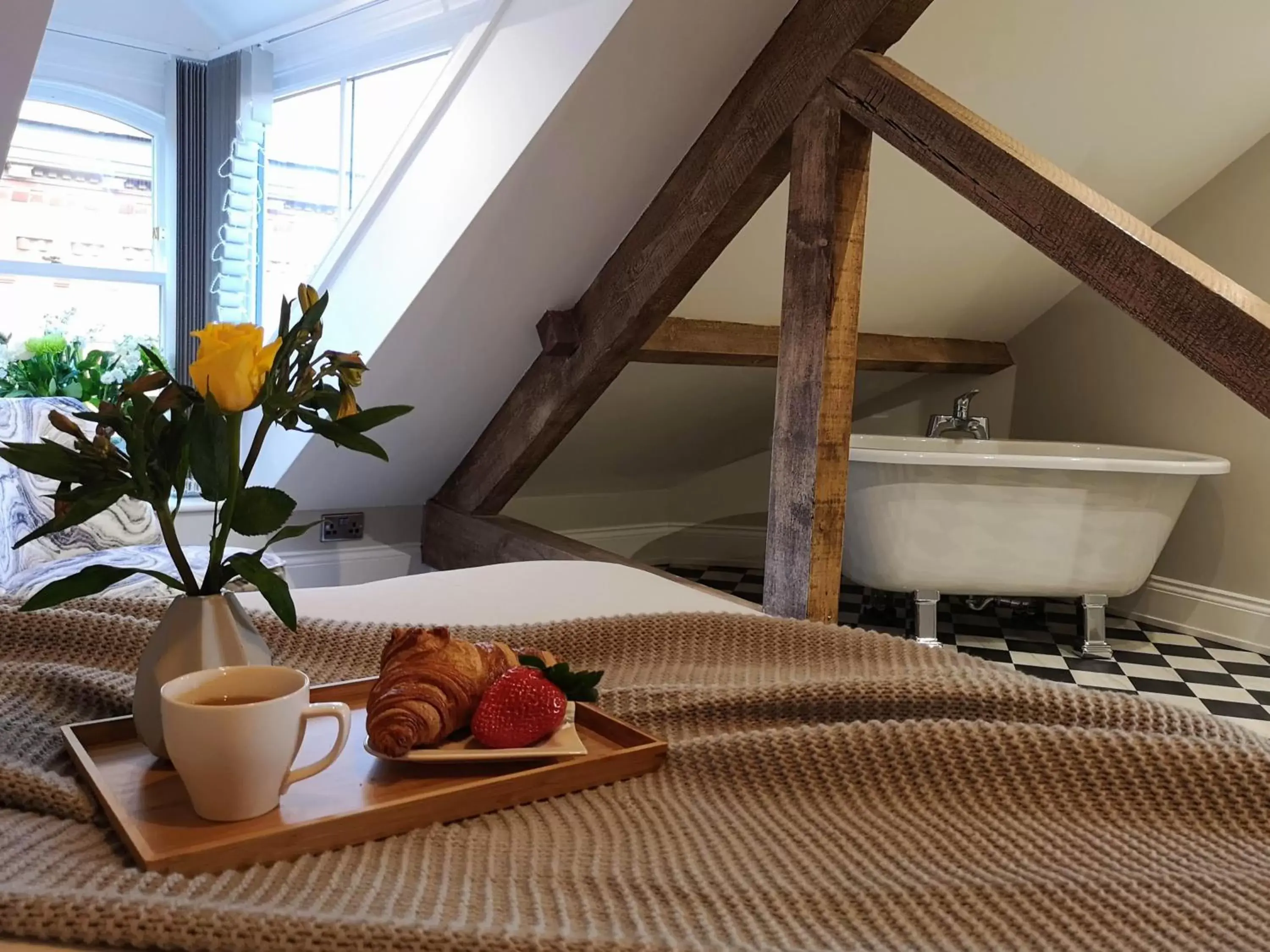 Bedroom in Goodramgate Apartments