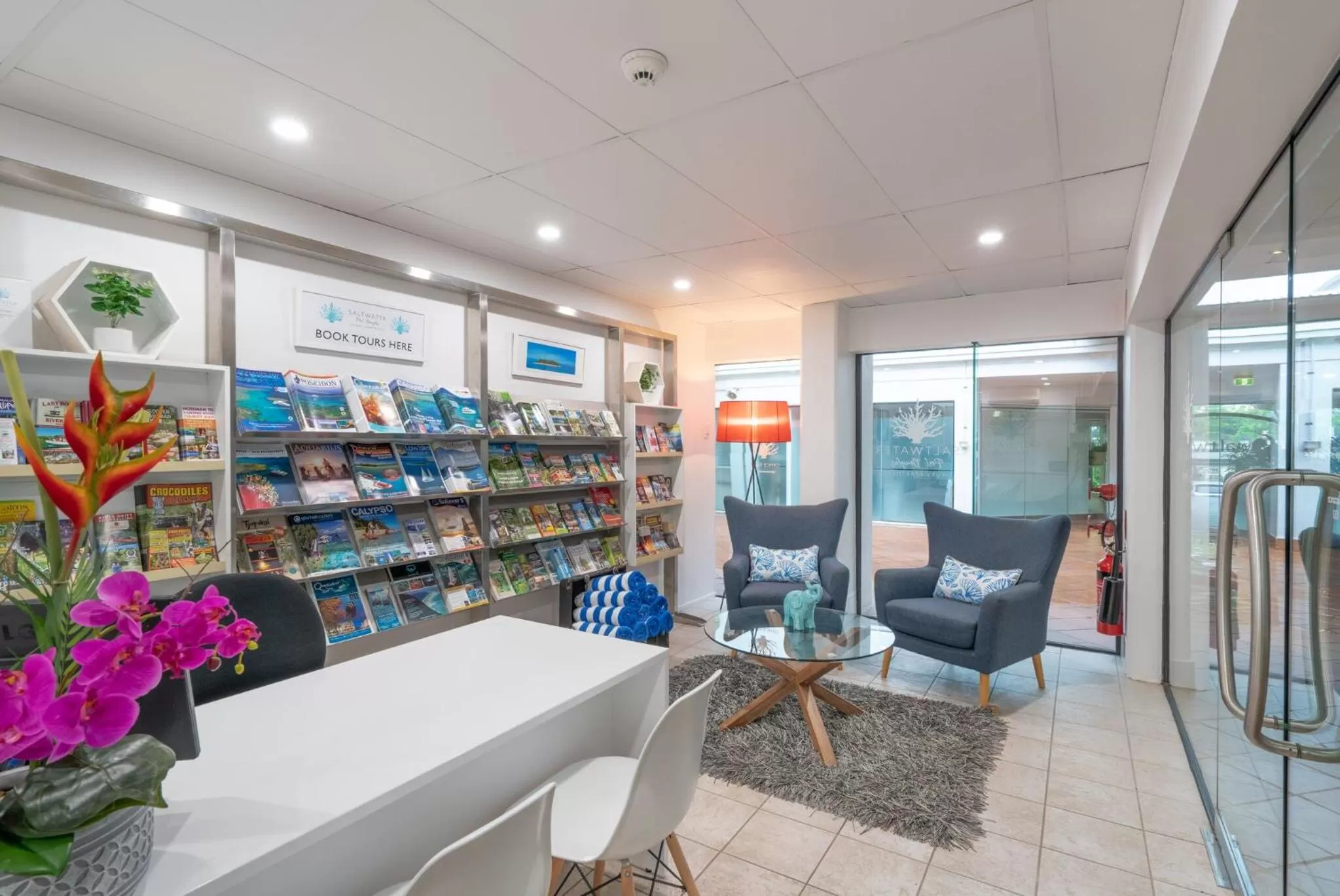 Lobby or reception in Saltwater Luxury Apartments