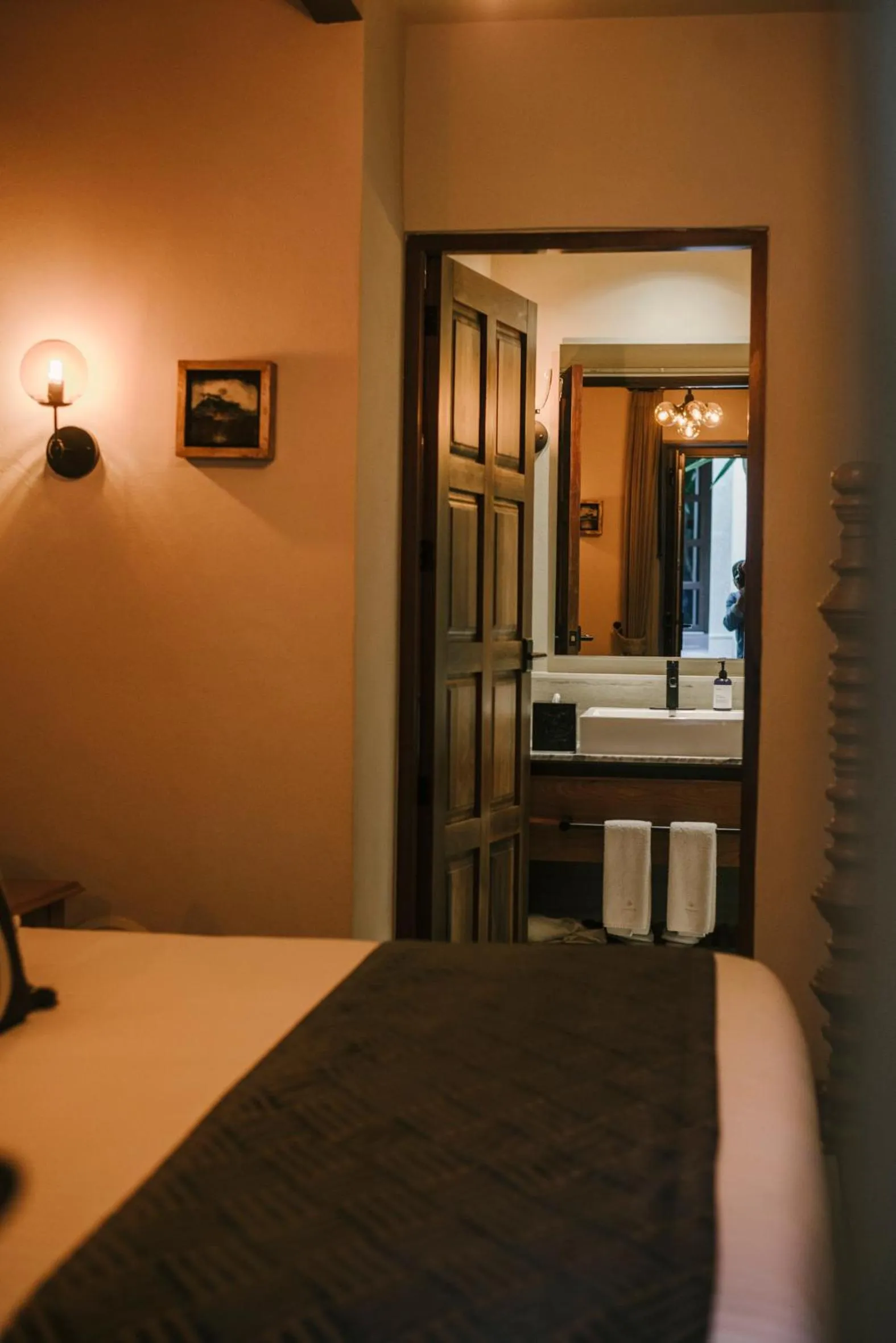 Bed in Hotel Apapacho Boutique