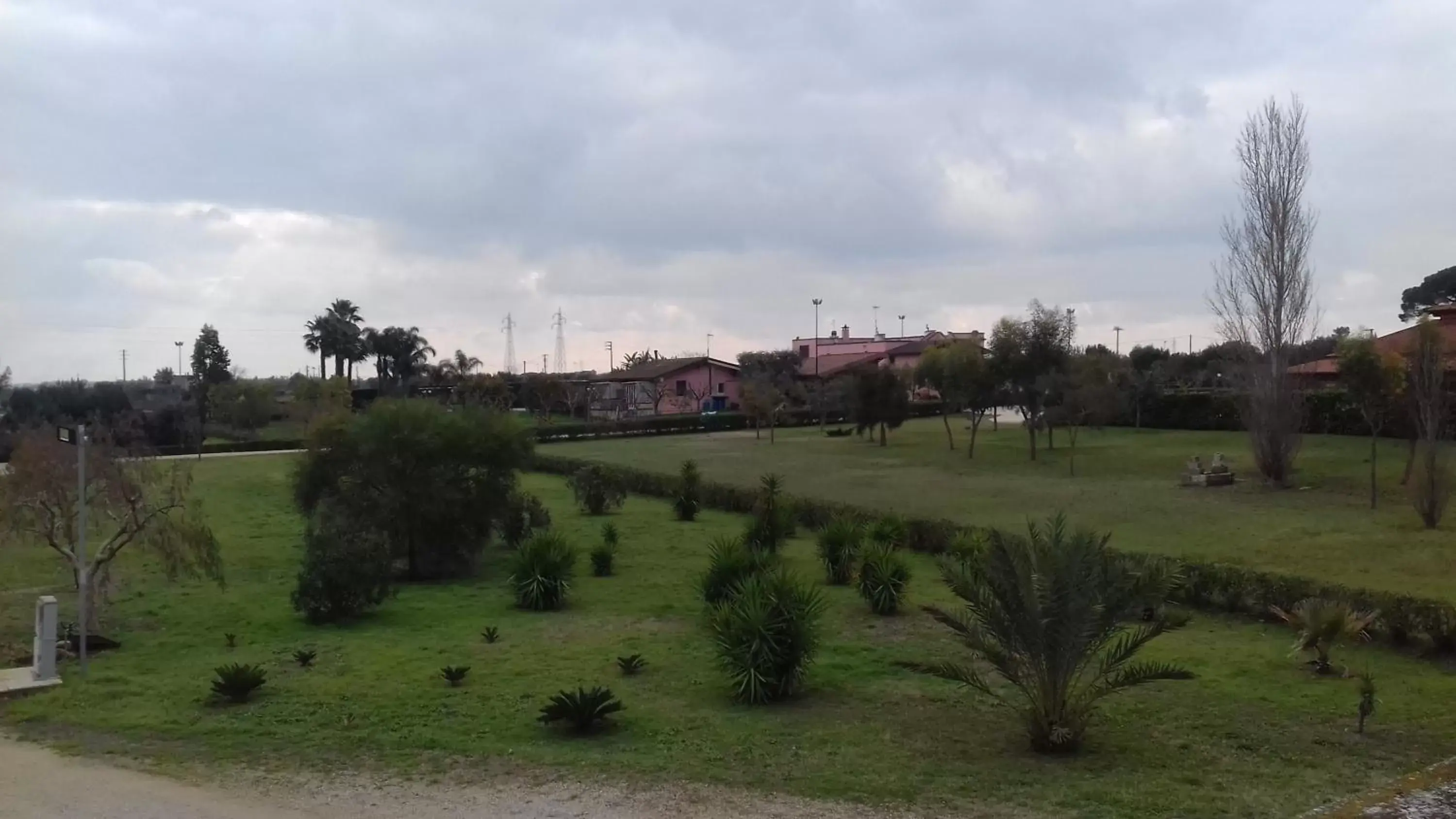 Garden view in B&B Lu Casale