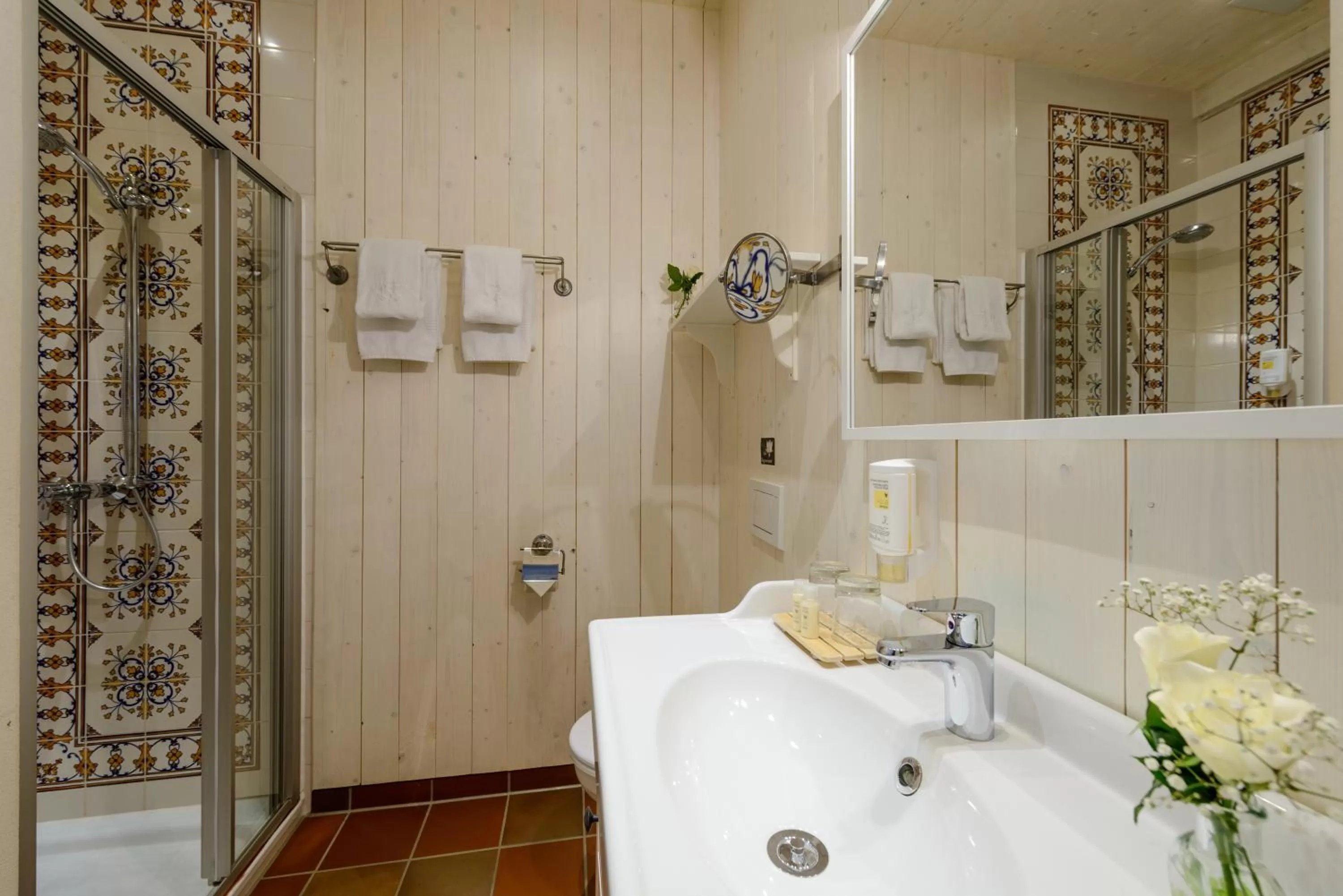 Bathroom in Hotel Wellness Goldenes Fass Meißen