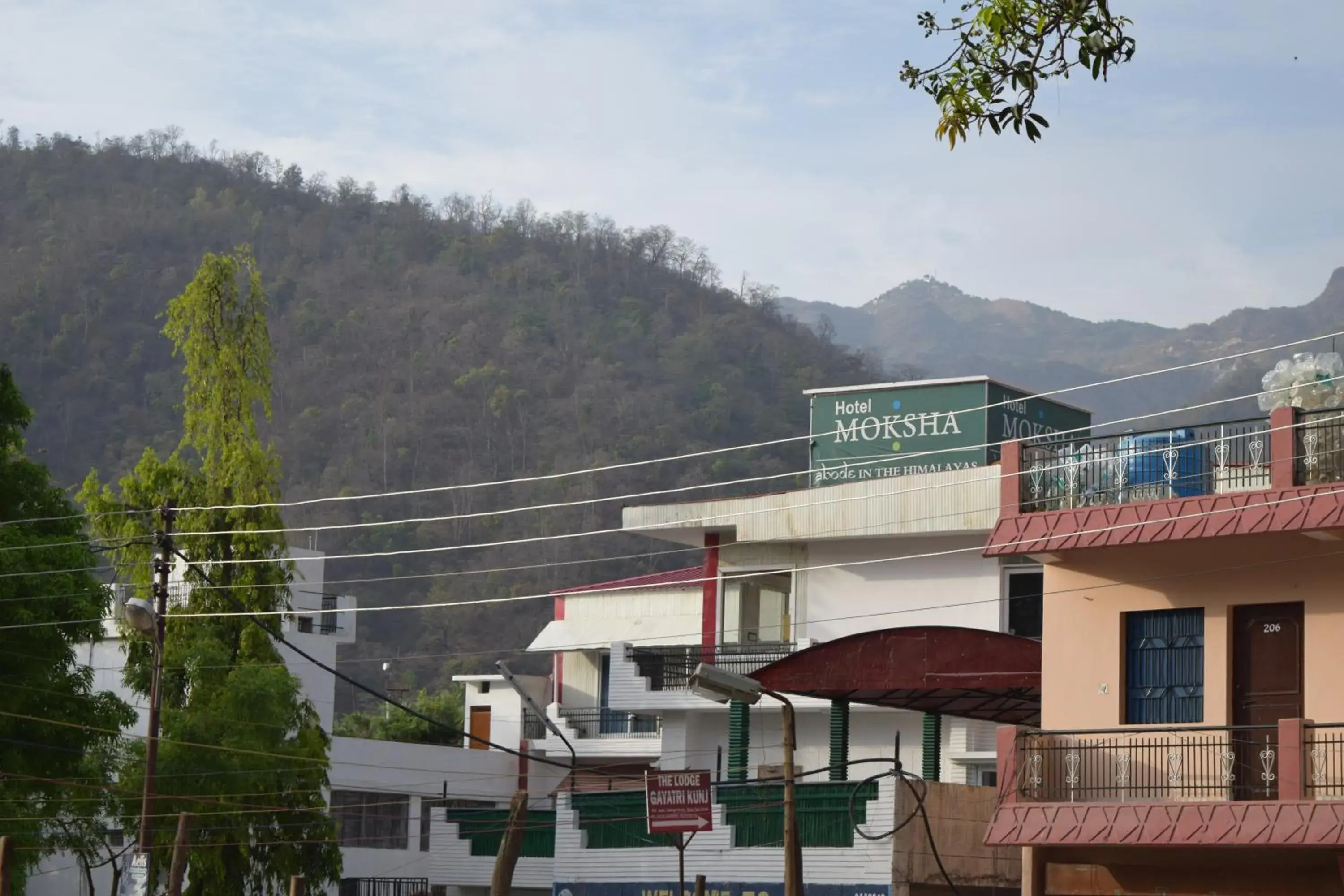 Natural landscape, Property Building in Hotel Moksha (Previously Raj Deep)