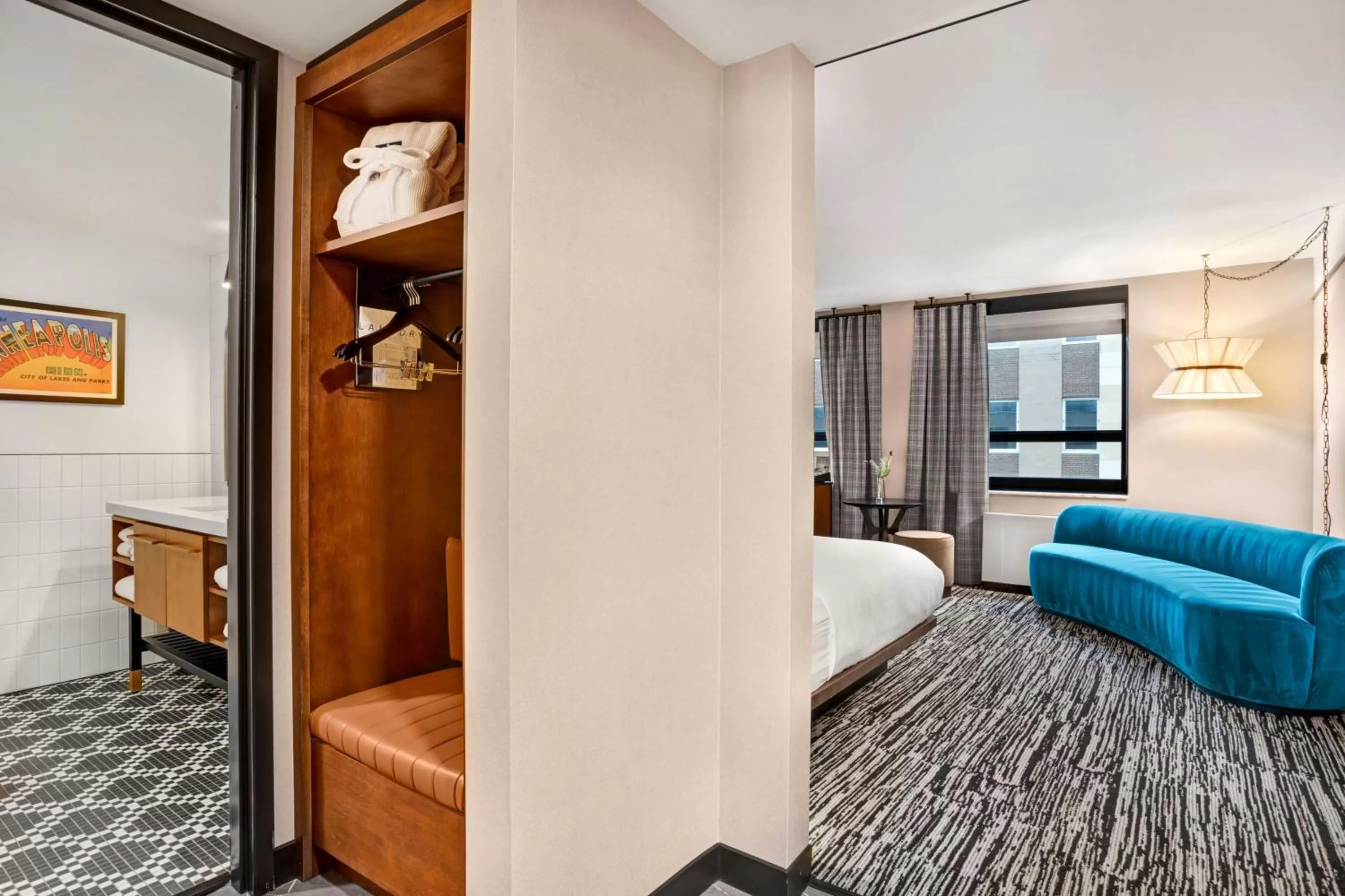 Bedroom, Bed in Hotel Indigo - Minneapolis Downtown by IHG