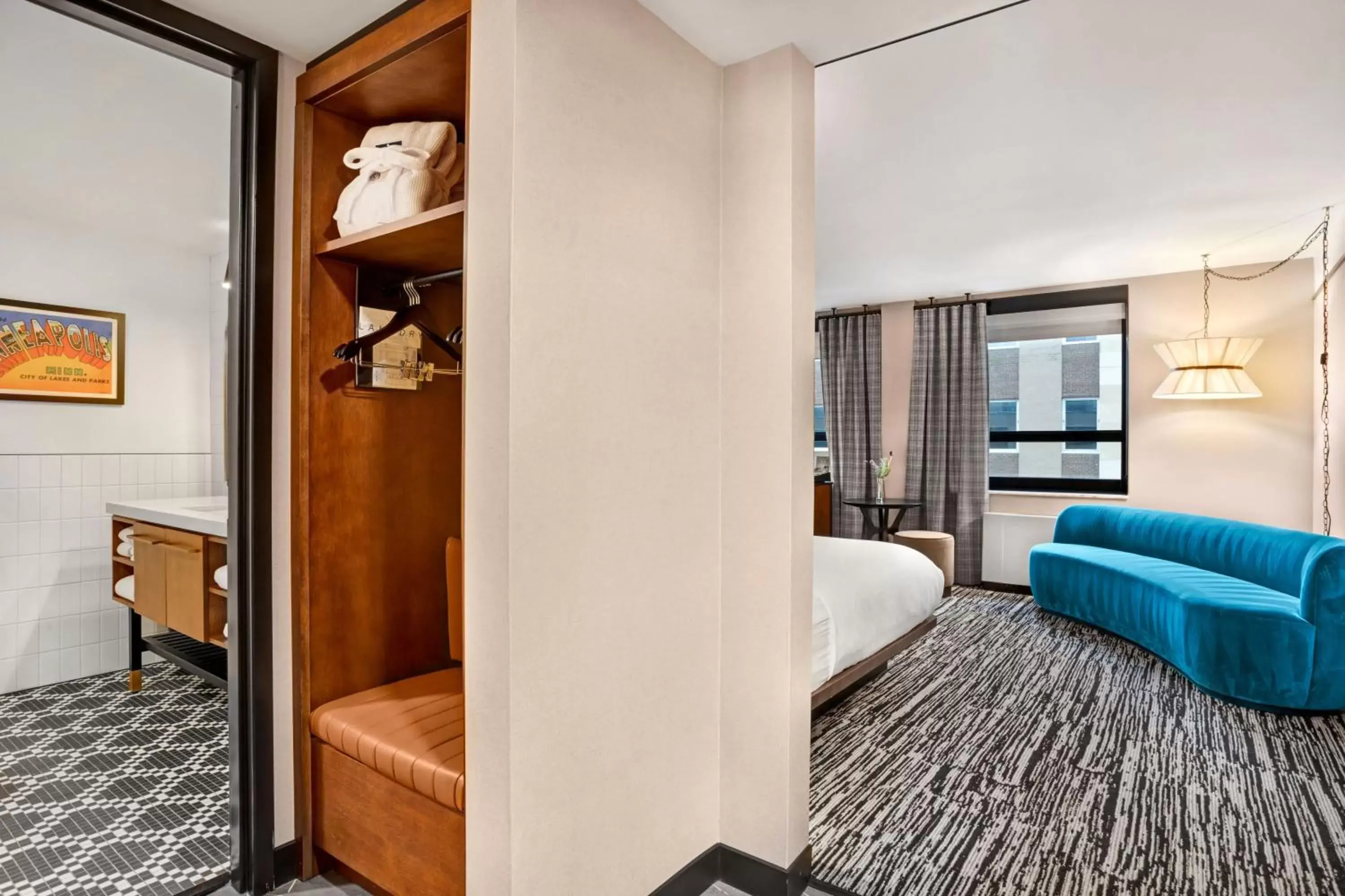 Bedroom, Bed in Hotel Indigo - Minneapolis Downtown by IHG Bedroom, Bed in Hotel Indigo - Minneapolis Downtown by IHG