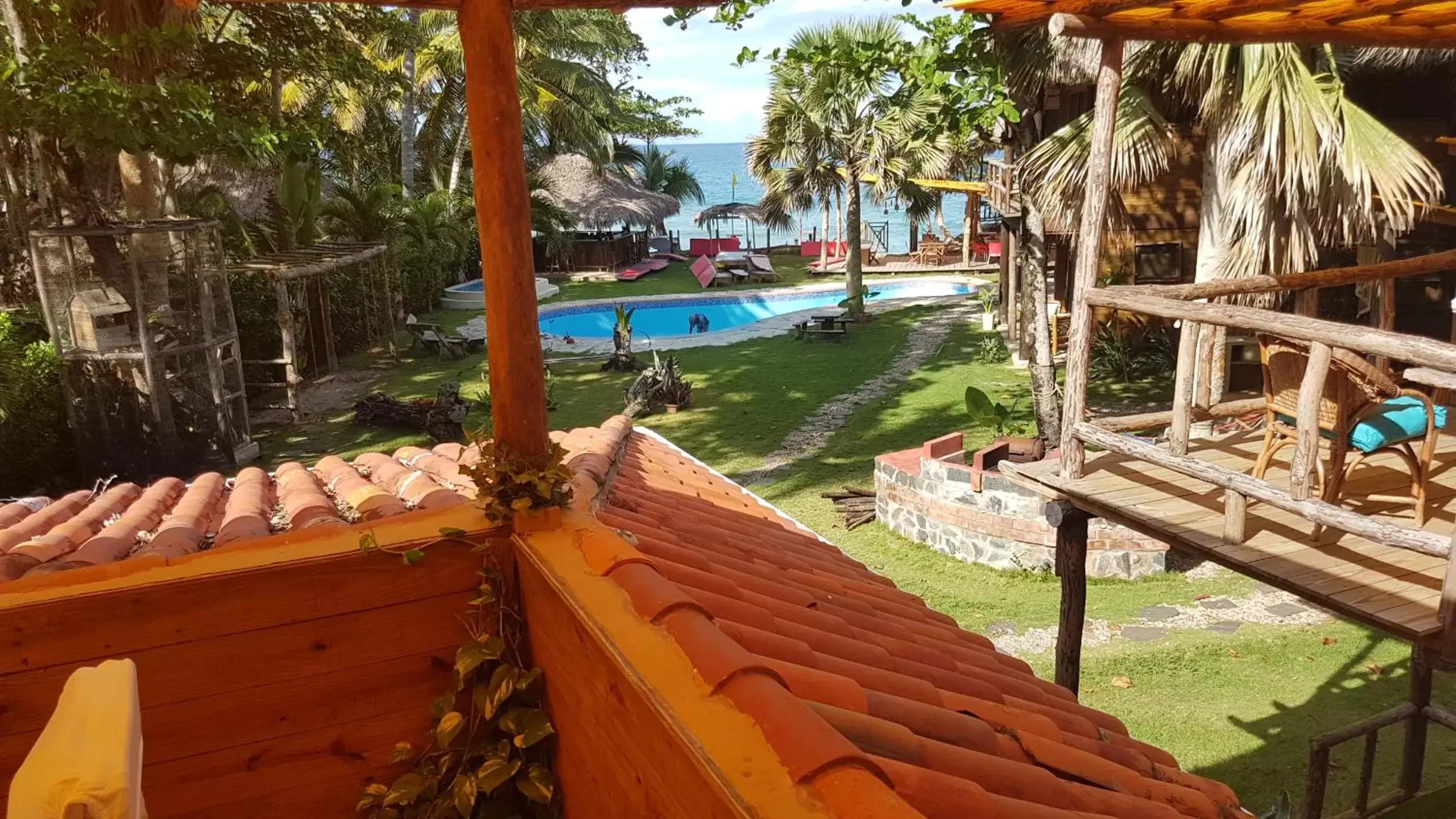 Pool View in Cabarete Maravilla Eco Lodge Boutique Beach Surf & Kite