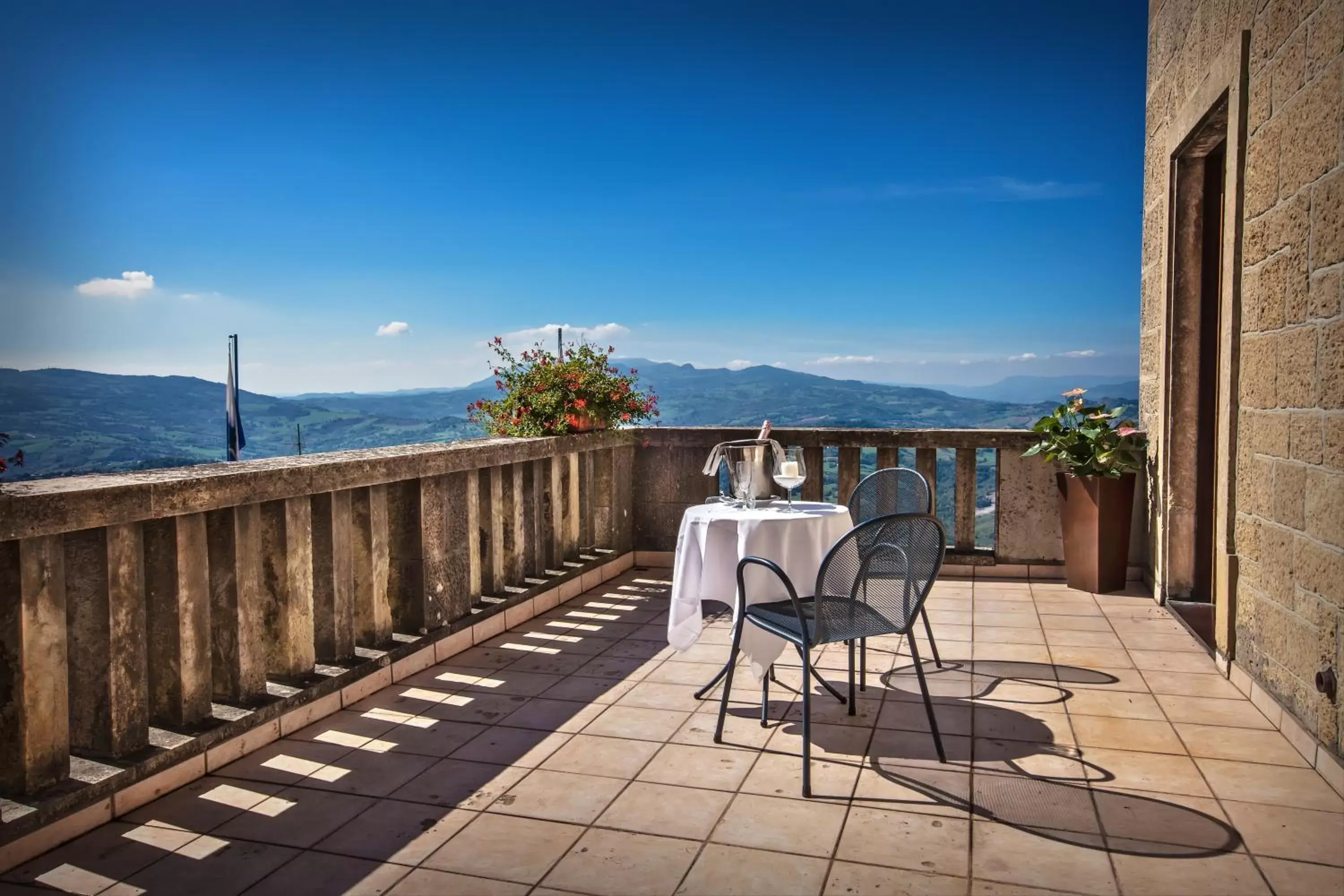 Balcony/Terrace in Hotel Titano