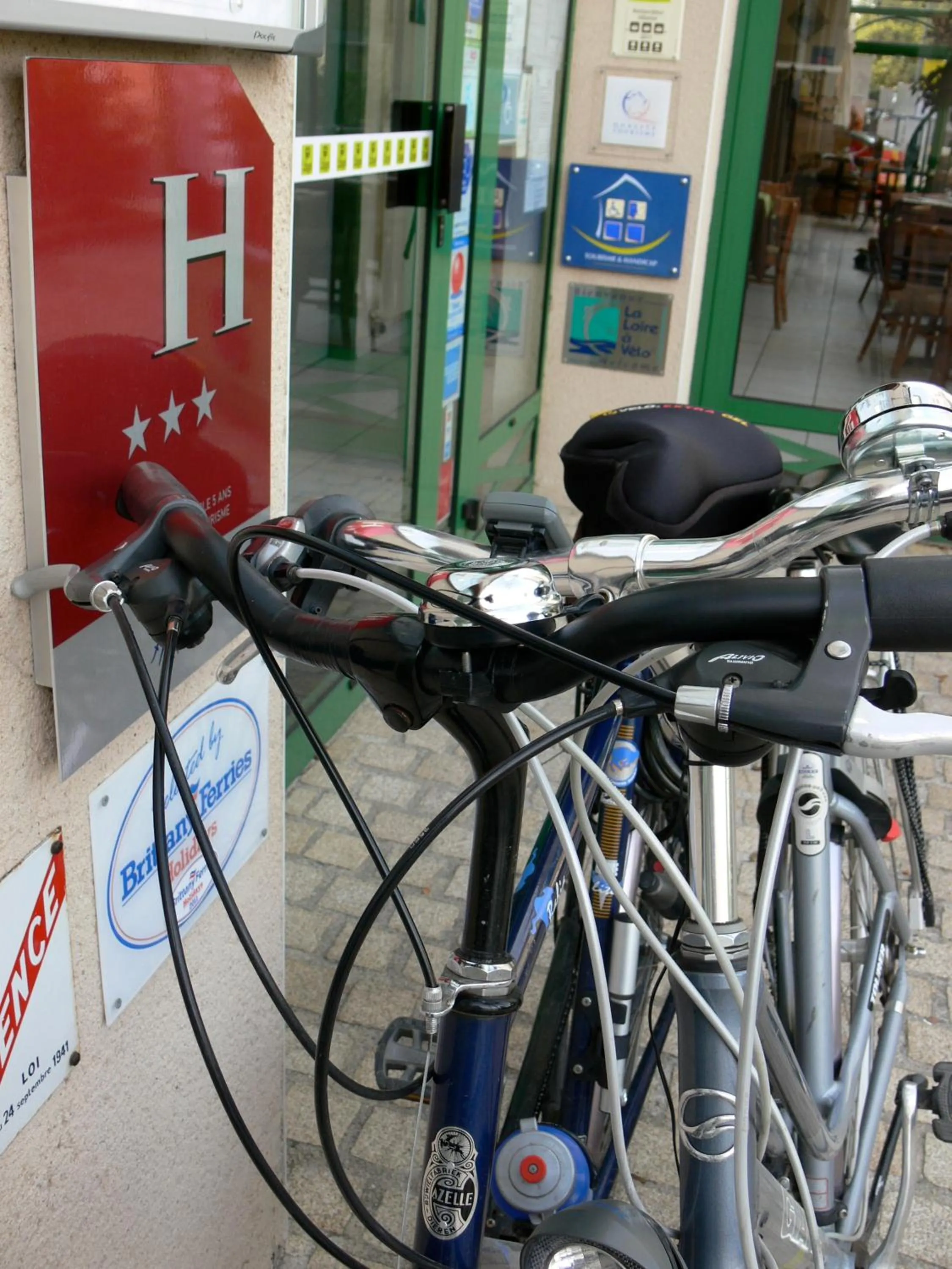 Cycling in Logis Hotels Le Champalud Restaurant La Citadelle