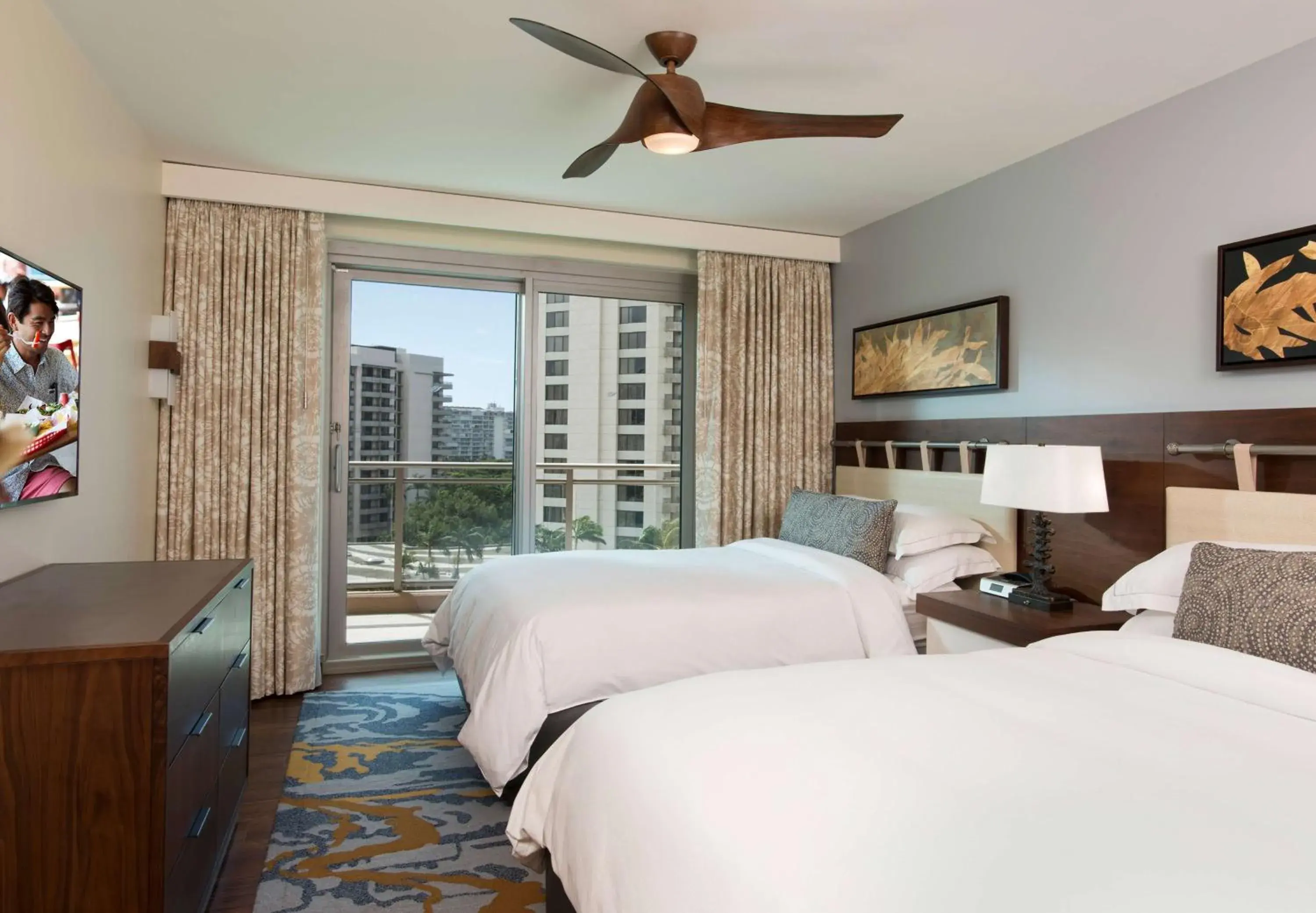 Bed in Hilton Grand Vacation Club The Grand Islander Waikiki Honolulu