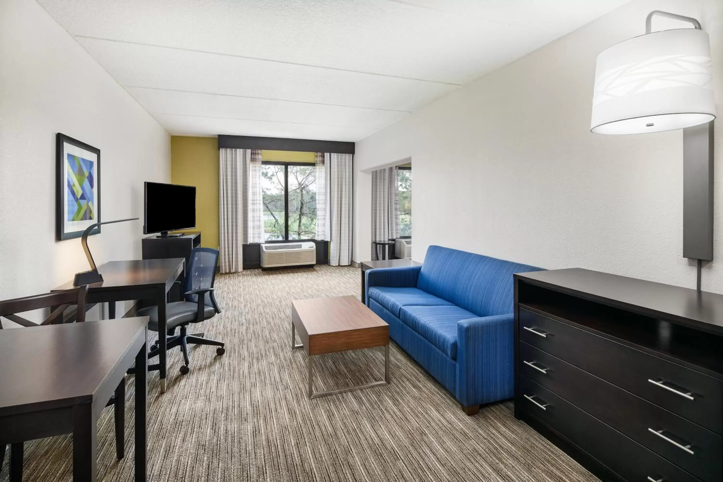 Photo of the whole room, Seating Area in Holiday Inn Express & Suites Jacksonville South East - Medical Center Area, an IHG Hotel