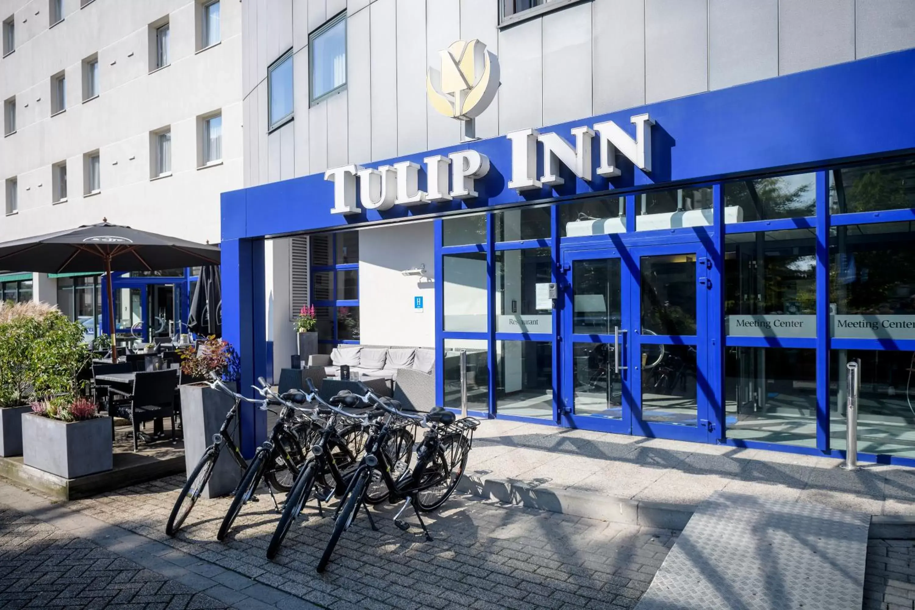 Facade/entrance in Tulip Inn Antwerpen