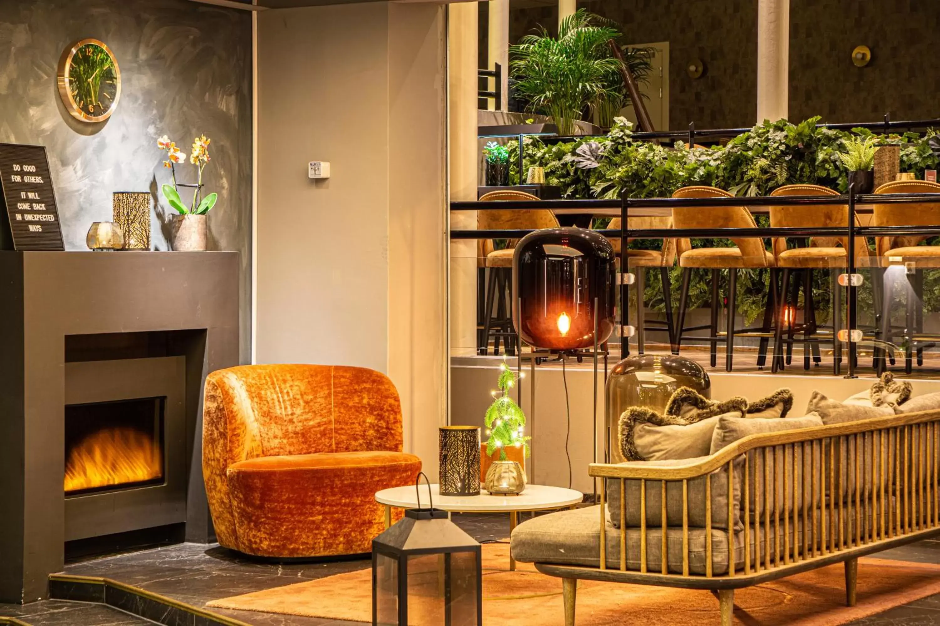 Lobby or reception in Home Hotel Grand Bodø Lobby or reception in Home Hotel Grand Bodø