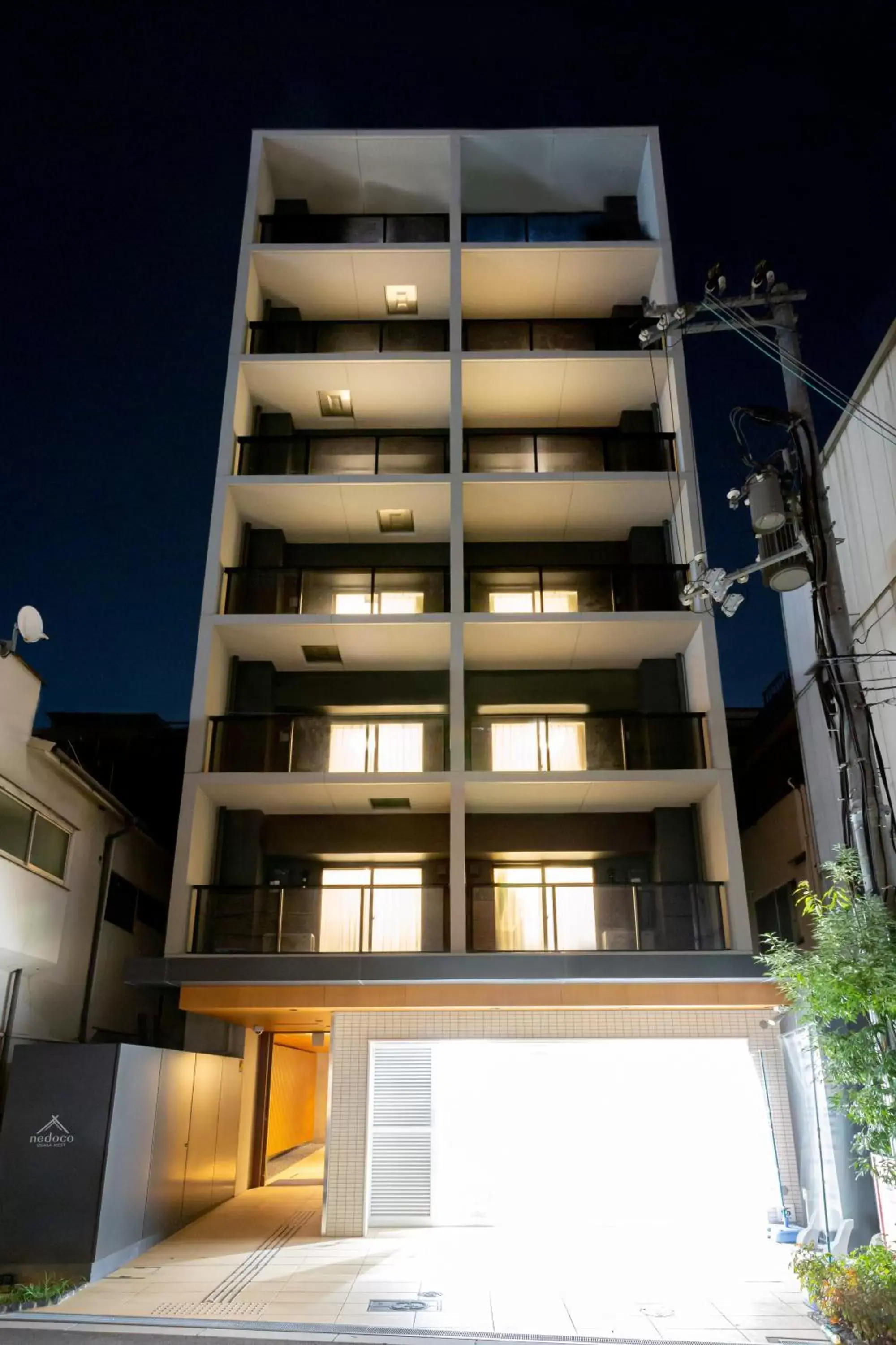 Facade/entrance, Property Building in nedoco Osaka West