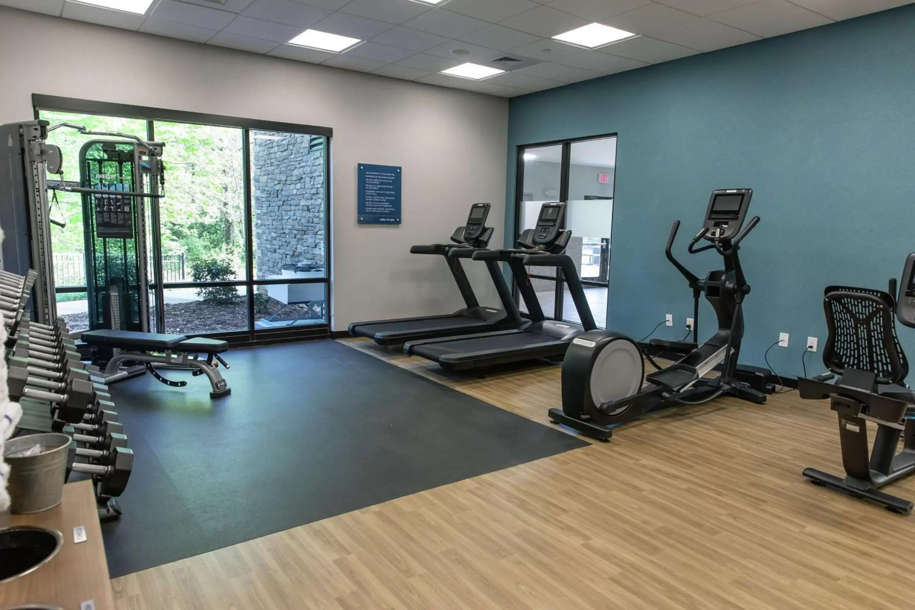 Fitness centre/facilities in Hampton Inn Black Mountain Fitness centre/facilities in Hampton Inn Black Mountain