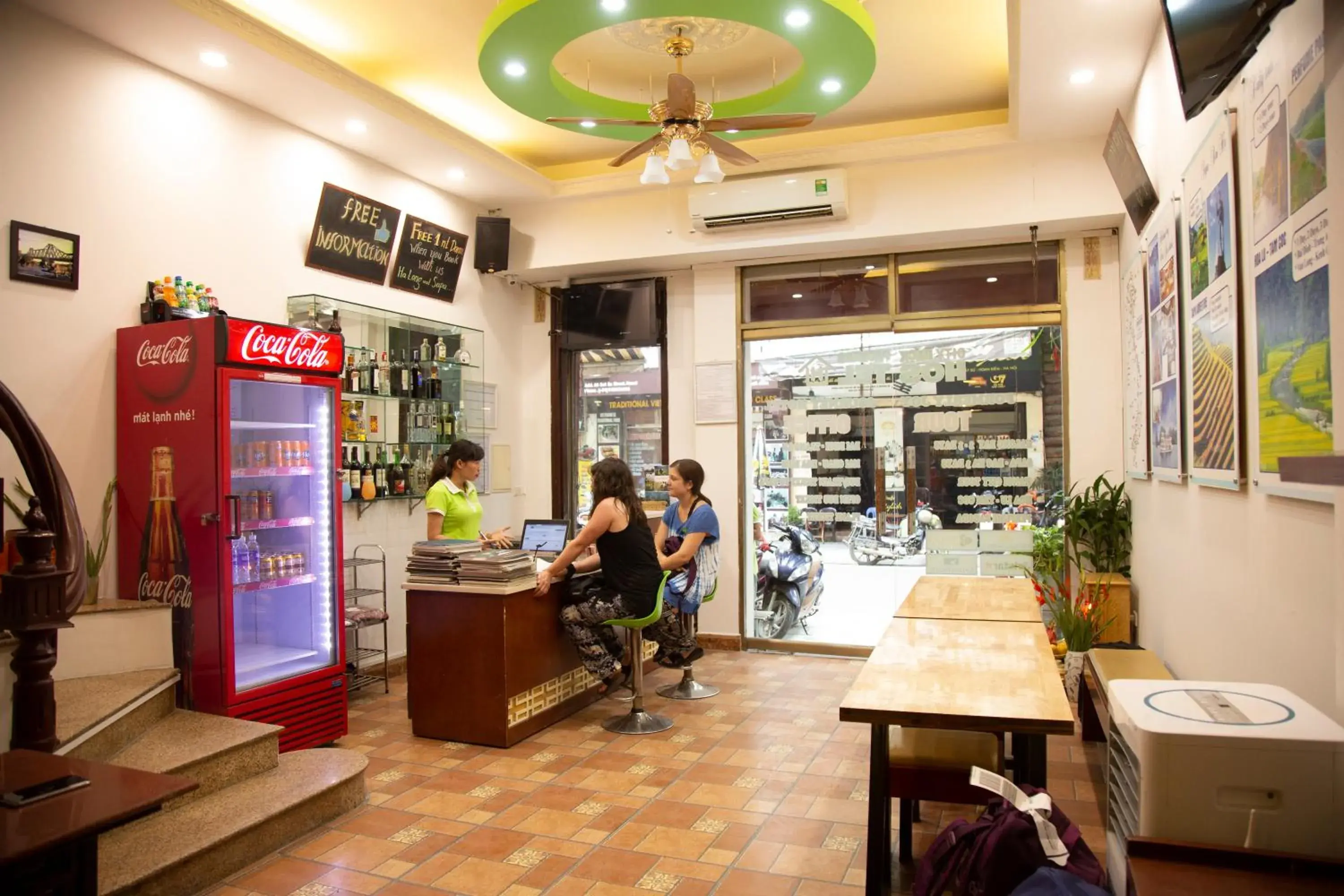 On-site shops in Hanoi City Backpackers Hostel