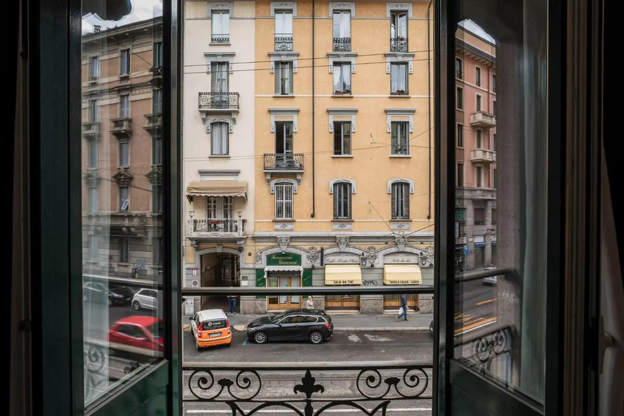 Street view in Demidoff Hotel Milano