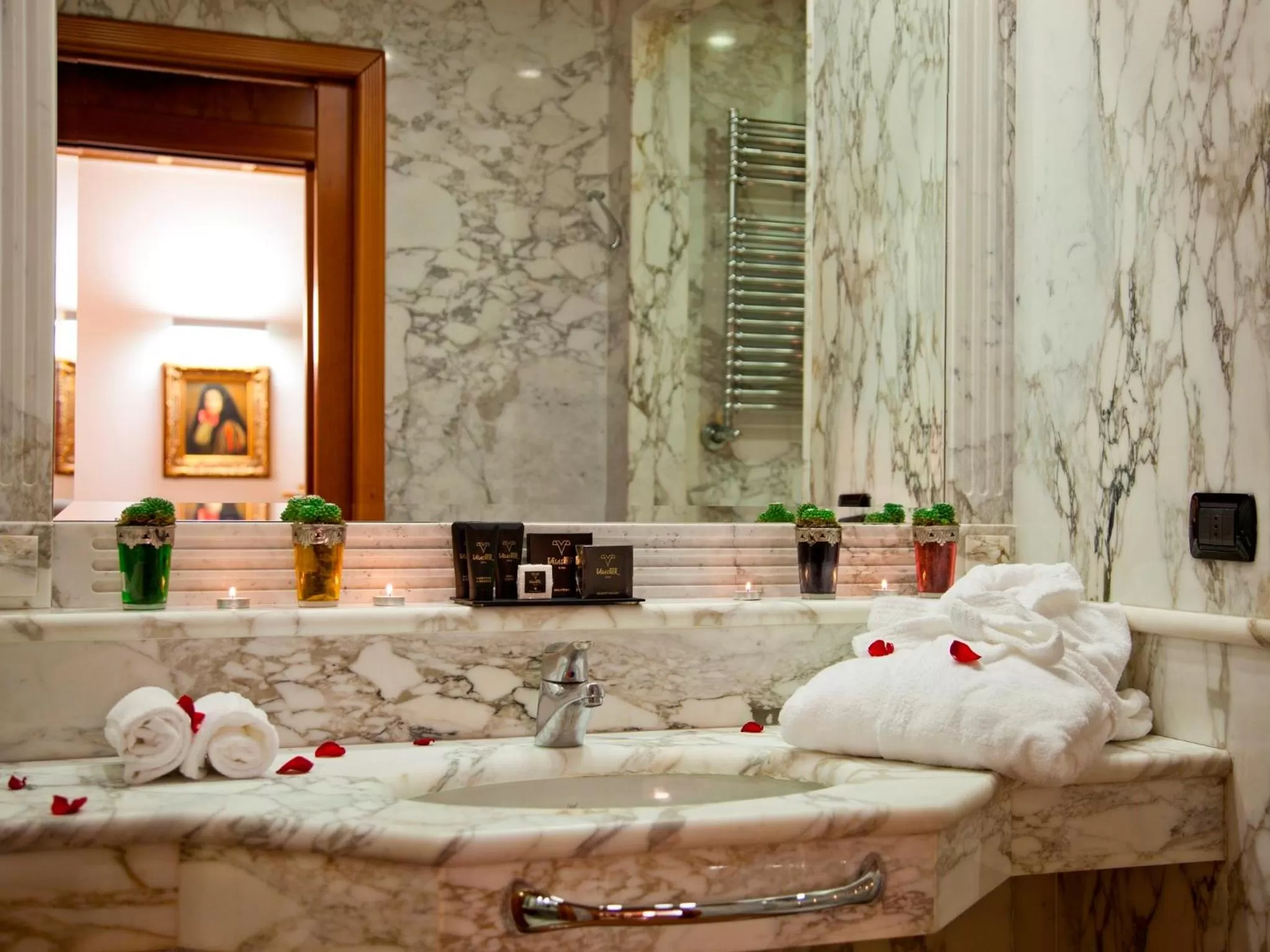 Bathroom in Hotel Valadier