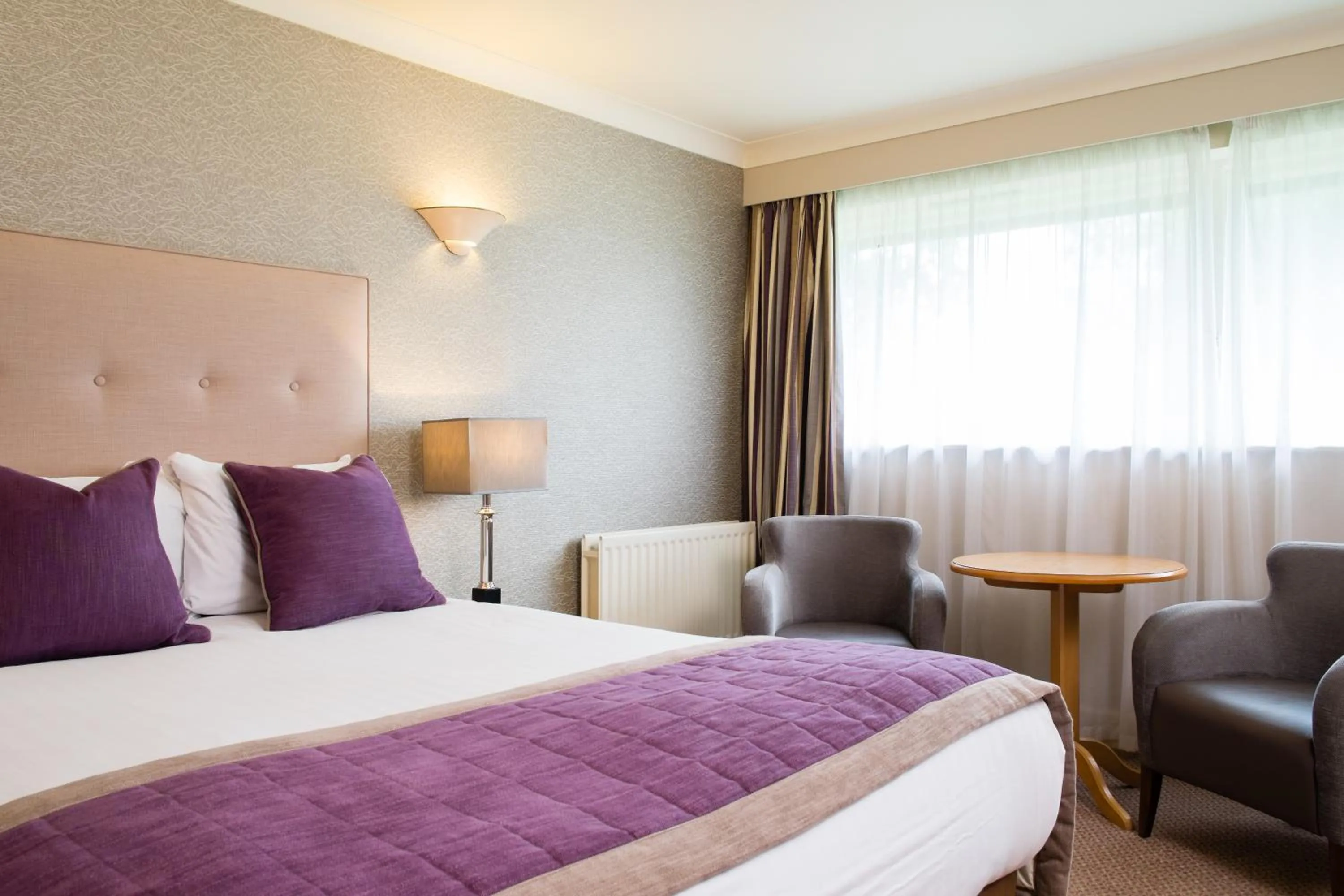 Bed in Lea Marston Hotel