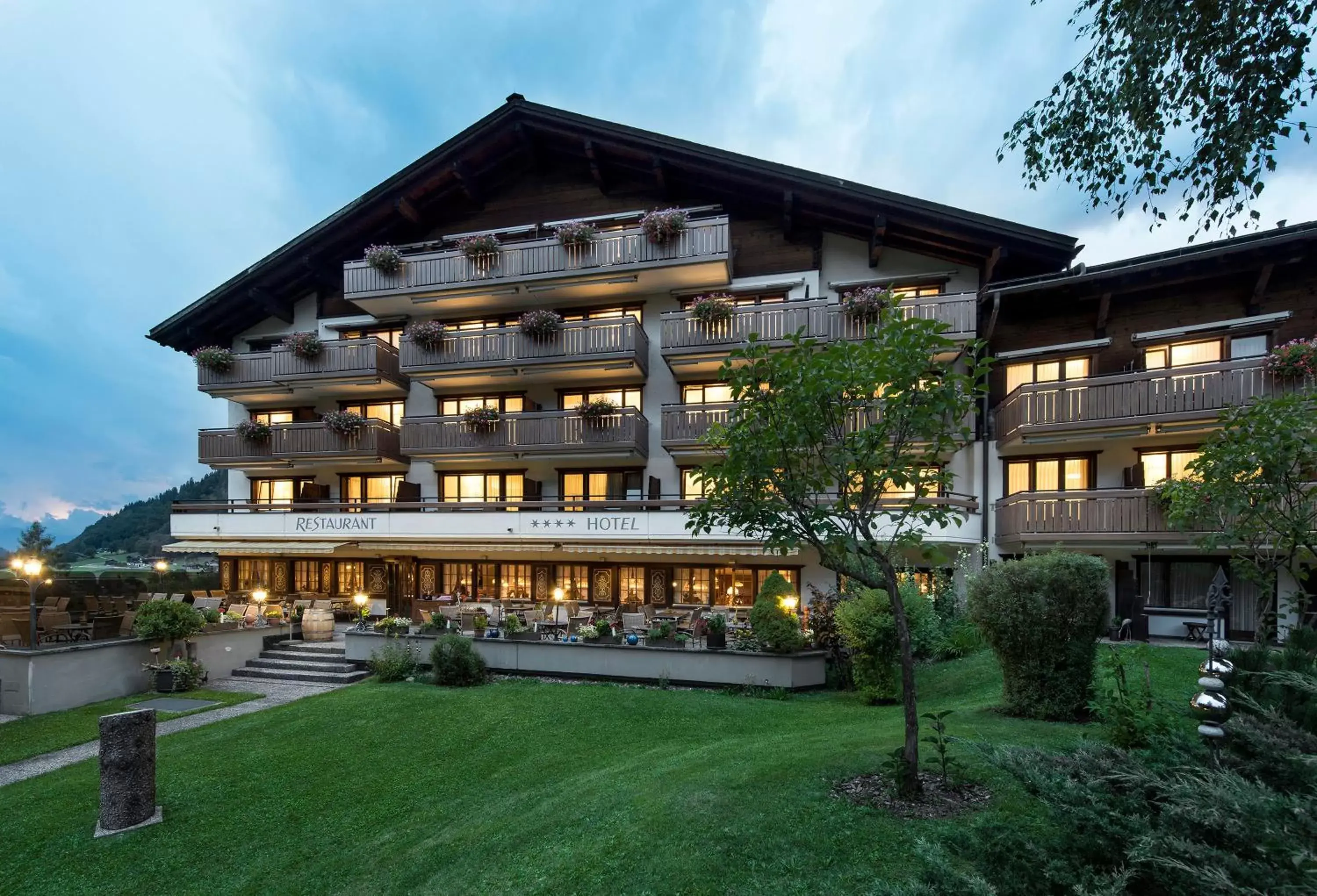 Property building in Sunstar Hotel Klosters