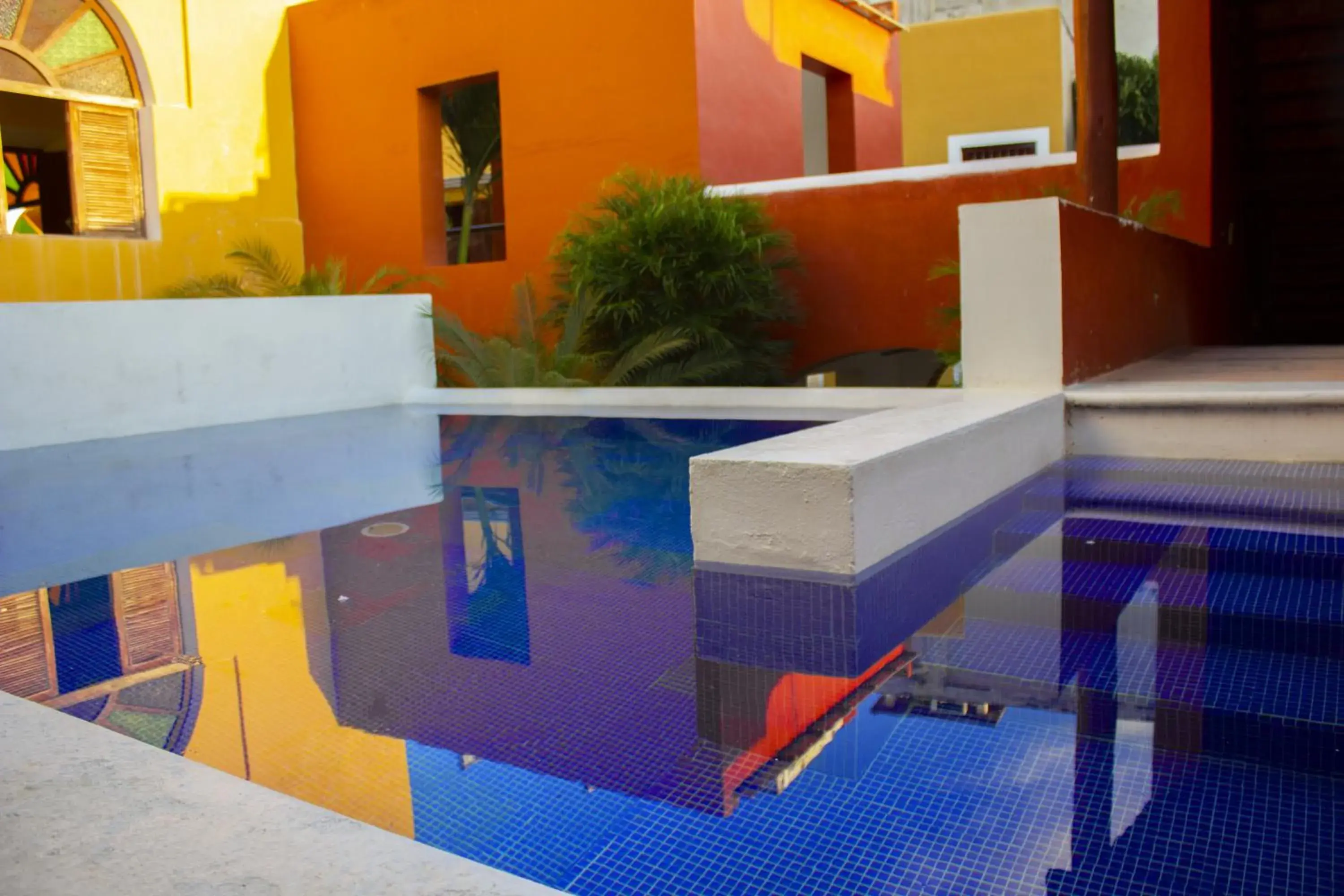 Swimming pool in Hotel Boutique Casa Don Gustavo, Campeche Swimming pool in Hotel Boutique Casa Don Gustavo, Campeche