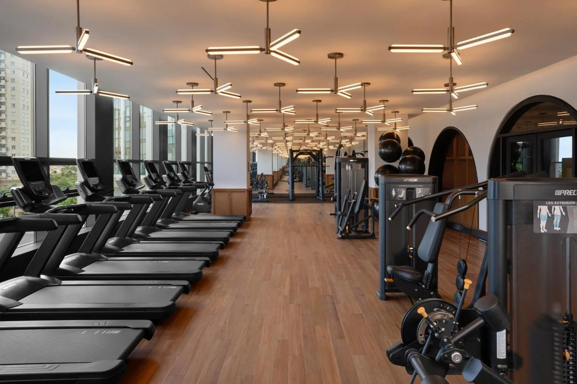 Fitness centre/facilities in L7 WEST LAKE HANOI by LOTTE HOTELS
