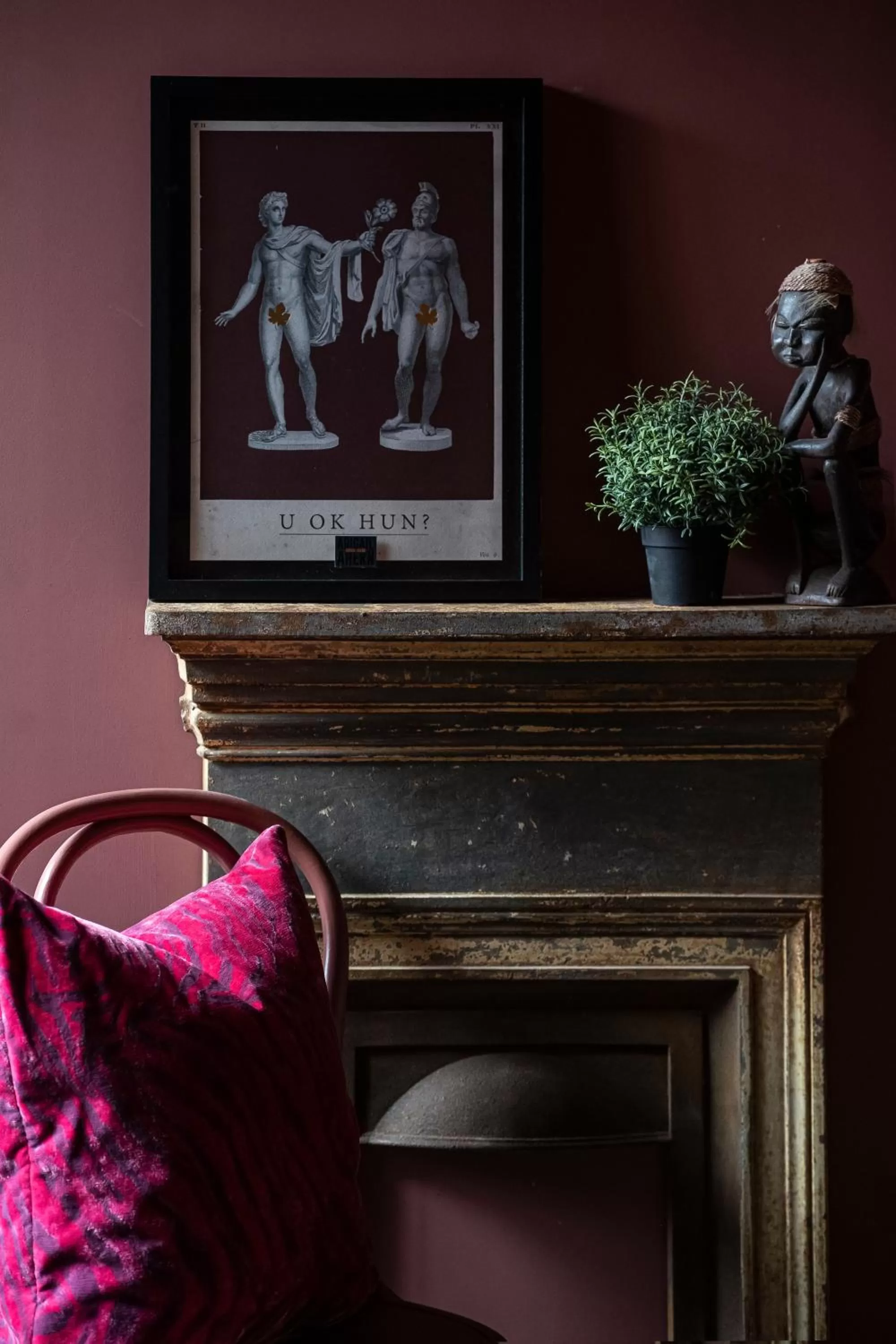 Seating area in BOHOTEL