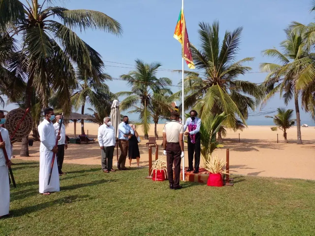 People in Goldi Sands Hotel