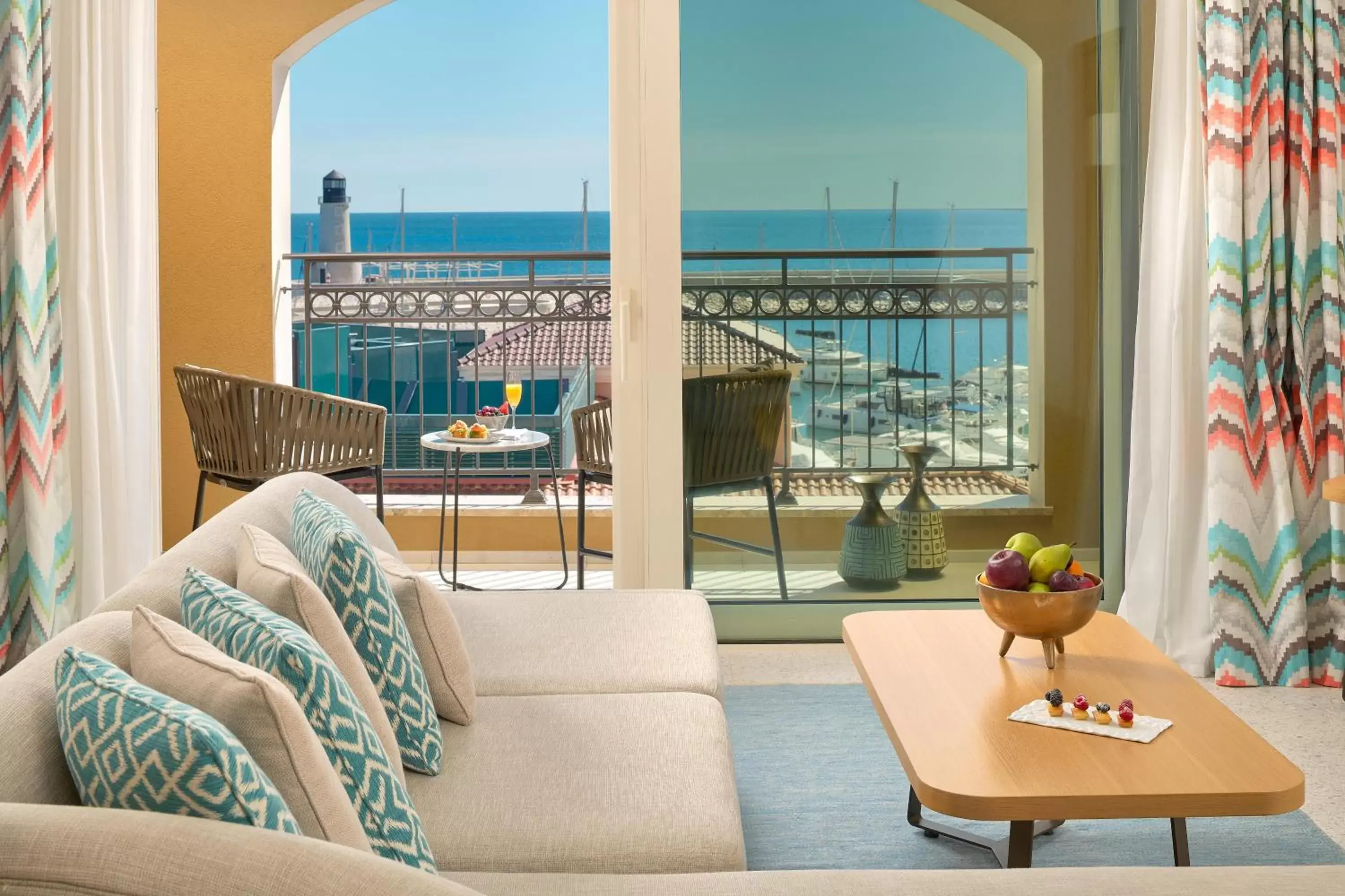 View (from property/room), Seating Area in The Chedi Luštica Bay