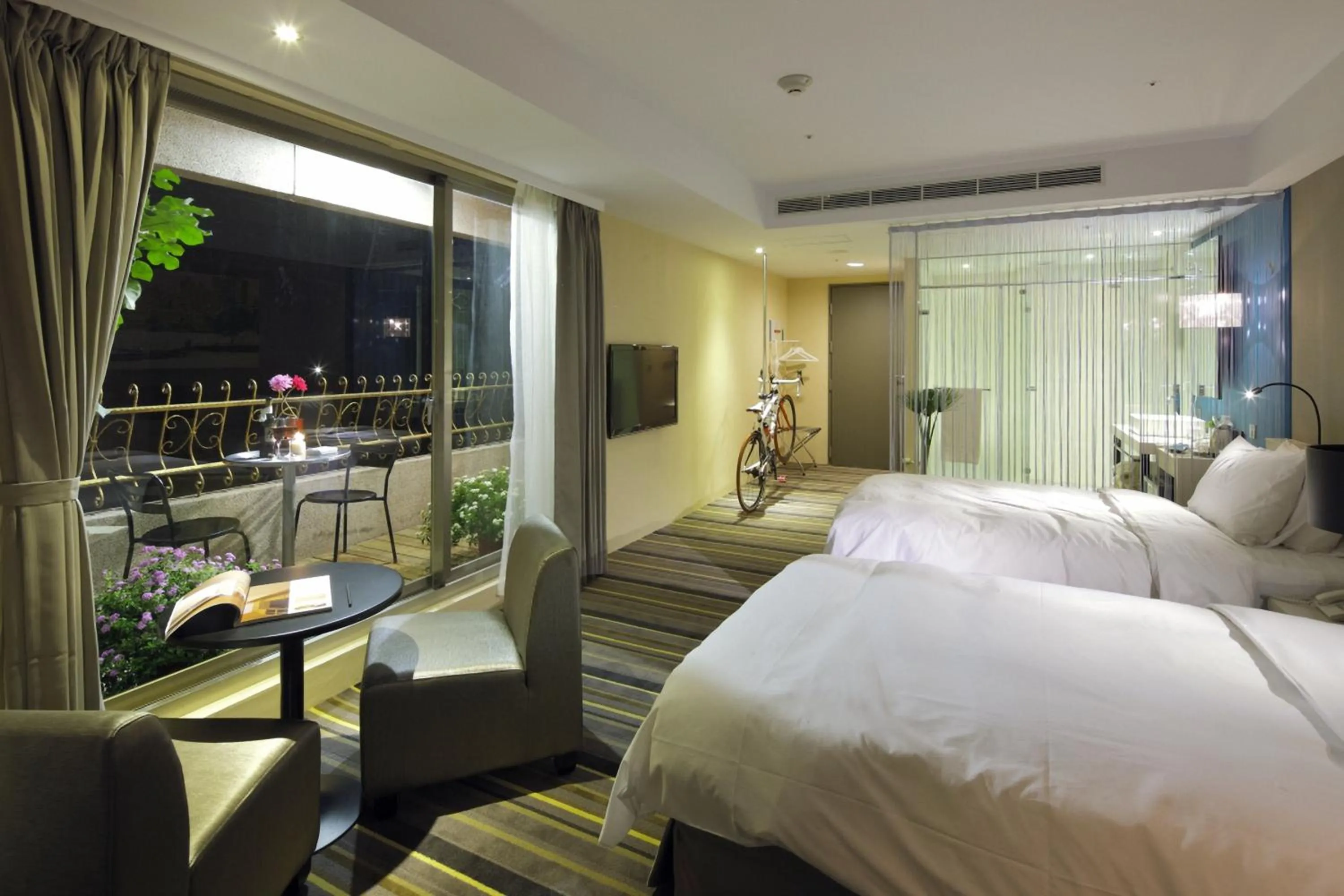 Bedroom, Bed in Hotelday Tamsui