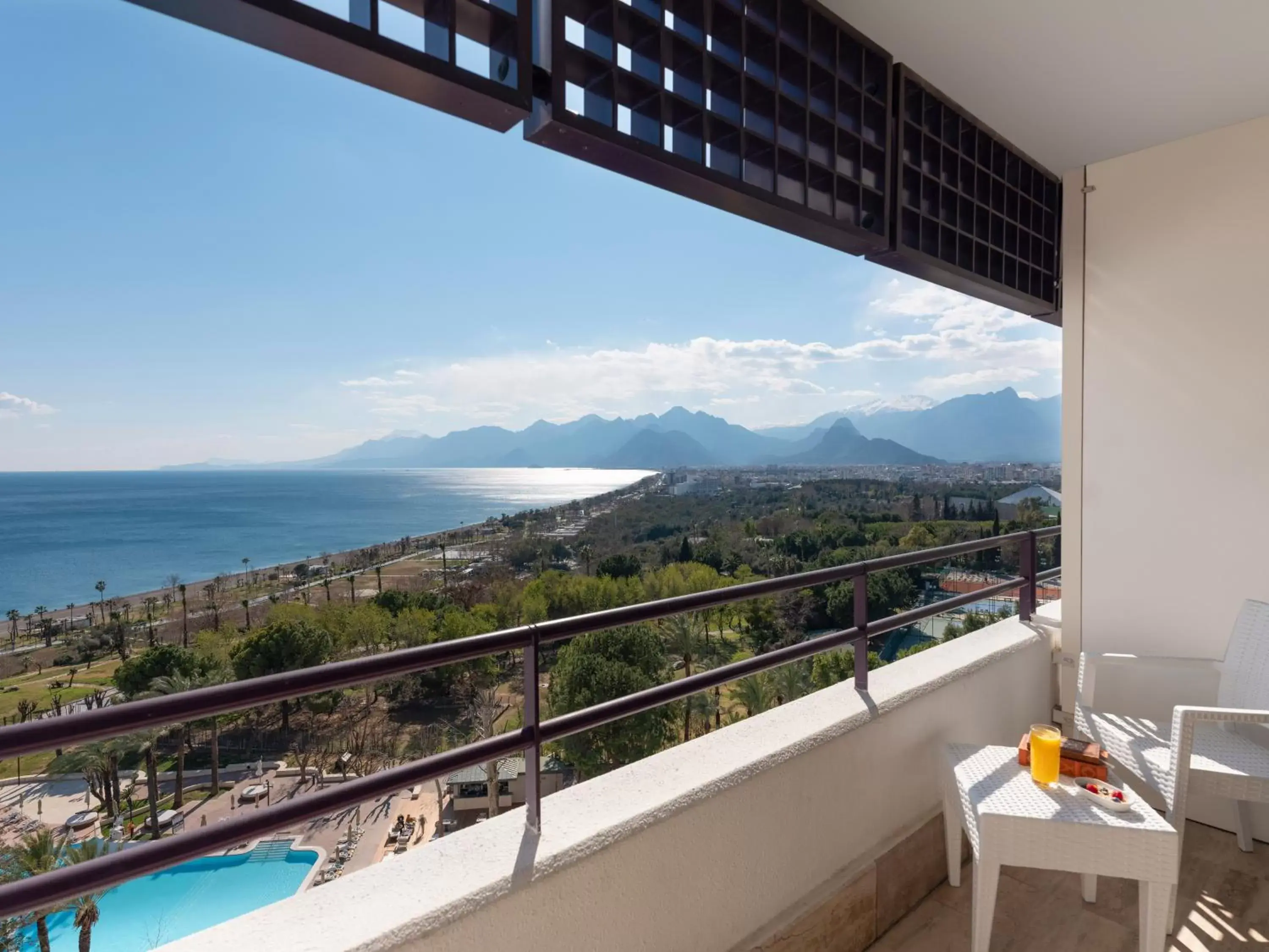 Balcony/Terrace in Rixos Downtown Antalya All Inclusive - The Land of Legends Access