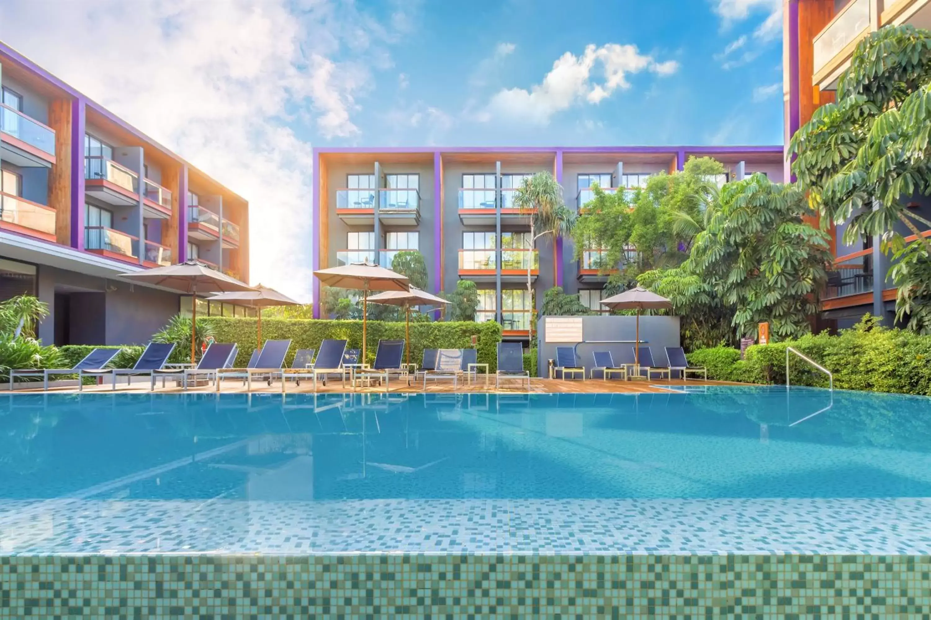 Property building, Swimming Pool in Holiday Inn Express Phuket Patong Beach Central, an IHG Hotel