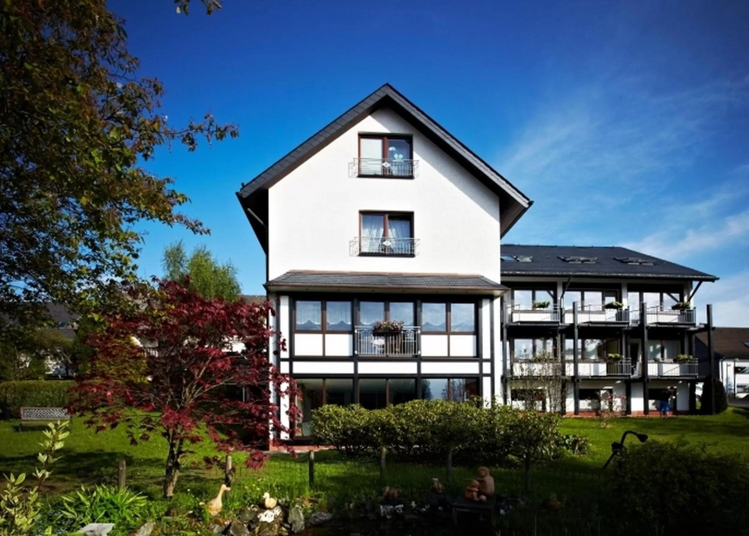 Property building in Hotel Haus Andrea