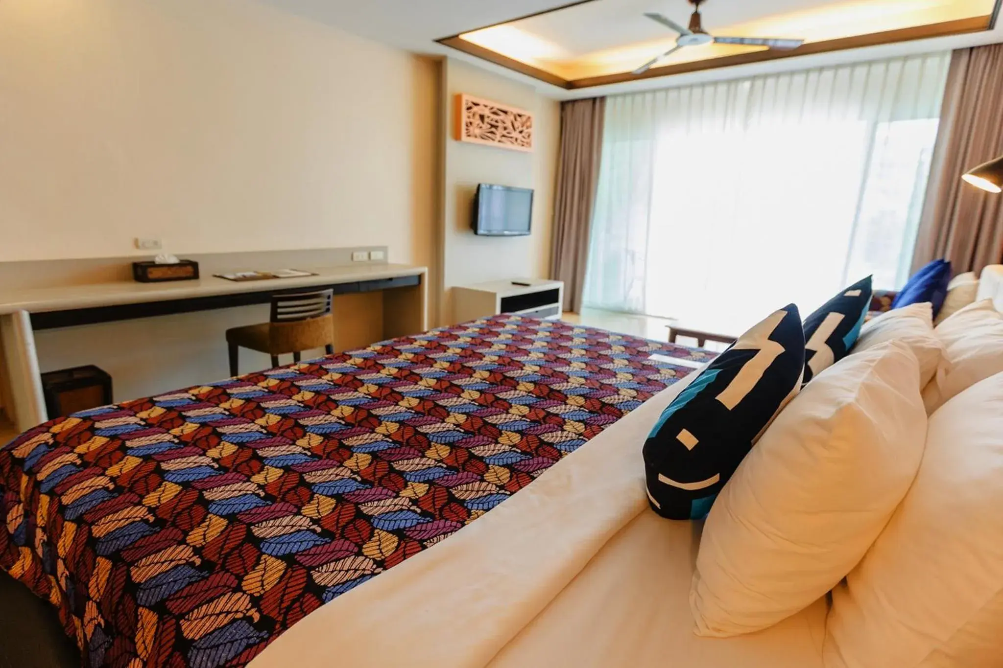Bedroom, Bed in Anyavee Tubkaek Beach Resort- SHA Plus